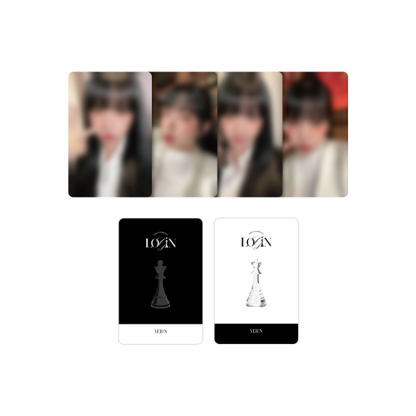 YERIN - 02 Postcard Set / YERIN 1ST FANMEETING [Login]