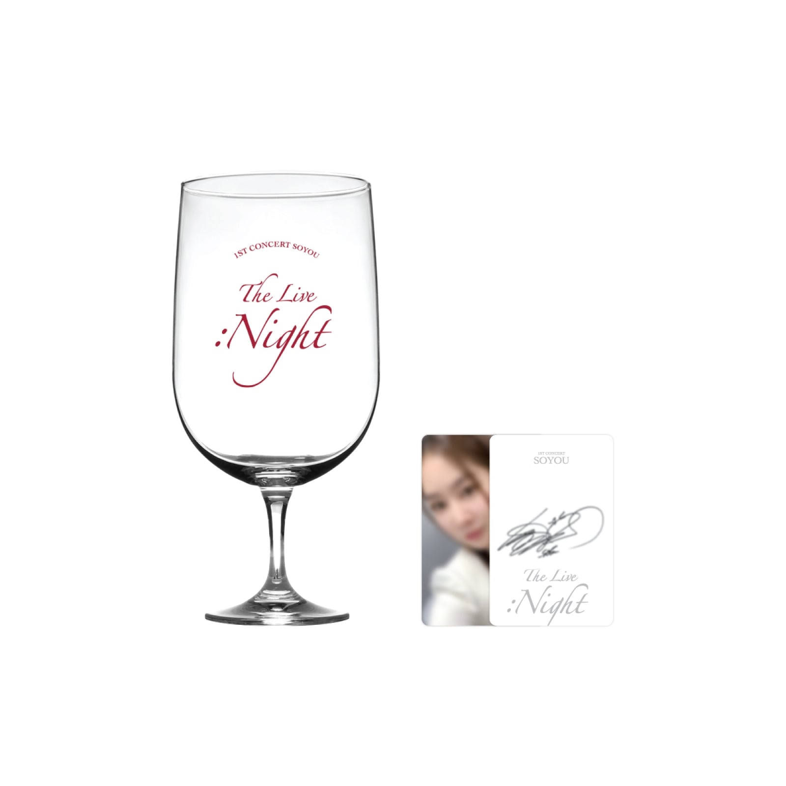 SOYOU - 03 Goblet Glass / 2022 THE LIVE : NIGHT