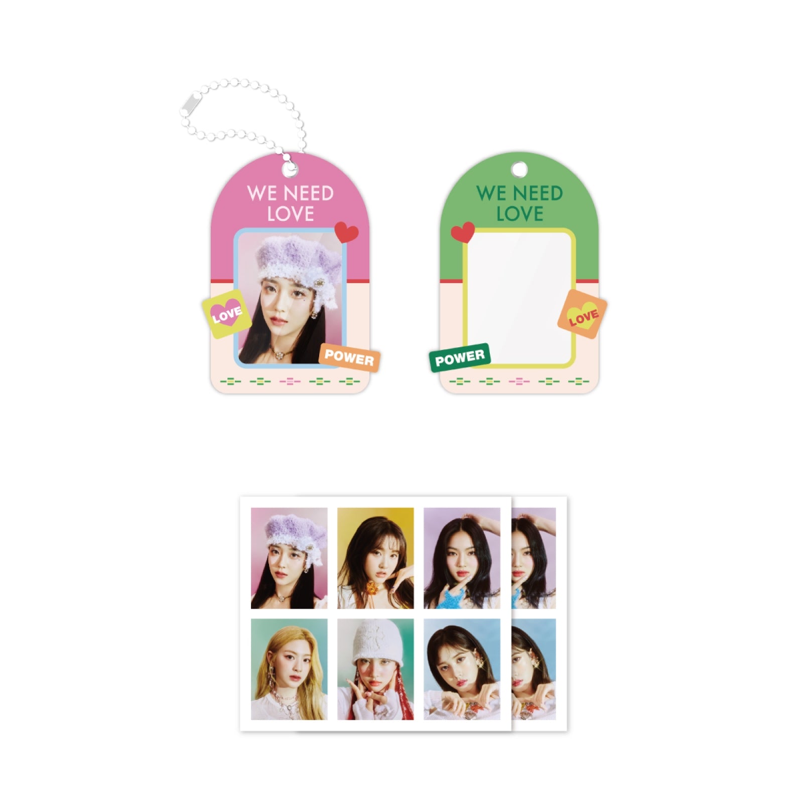 STAYC - 04 Mini Photo Frame Keyring / Stay CooL Party