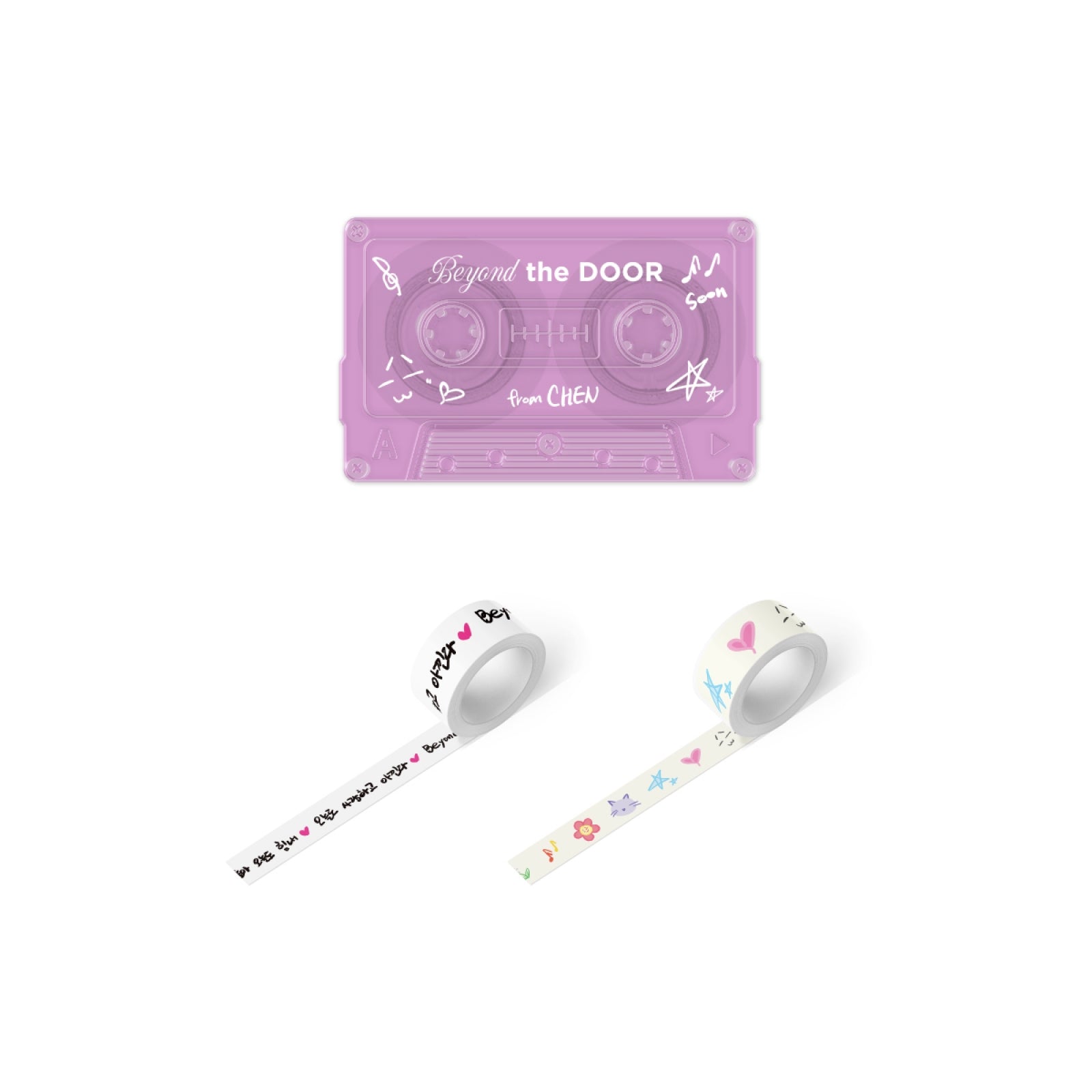 CHEN - 06 Masking Tape Set / 2024 CHEN FAN-CON [Beyond the DOOR] OFFICIAL MD