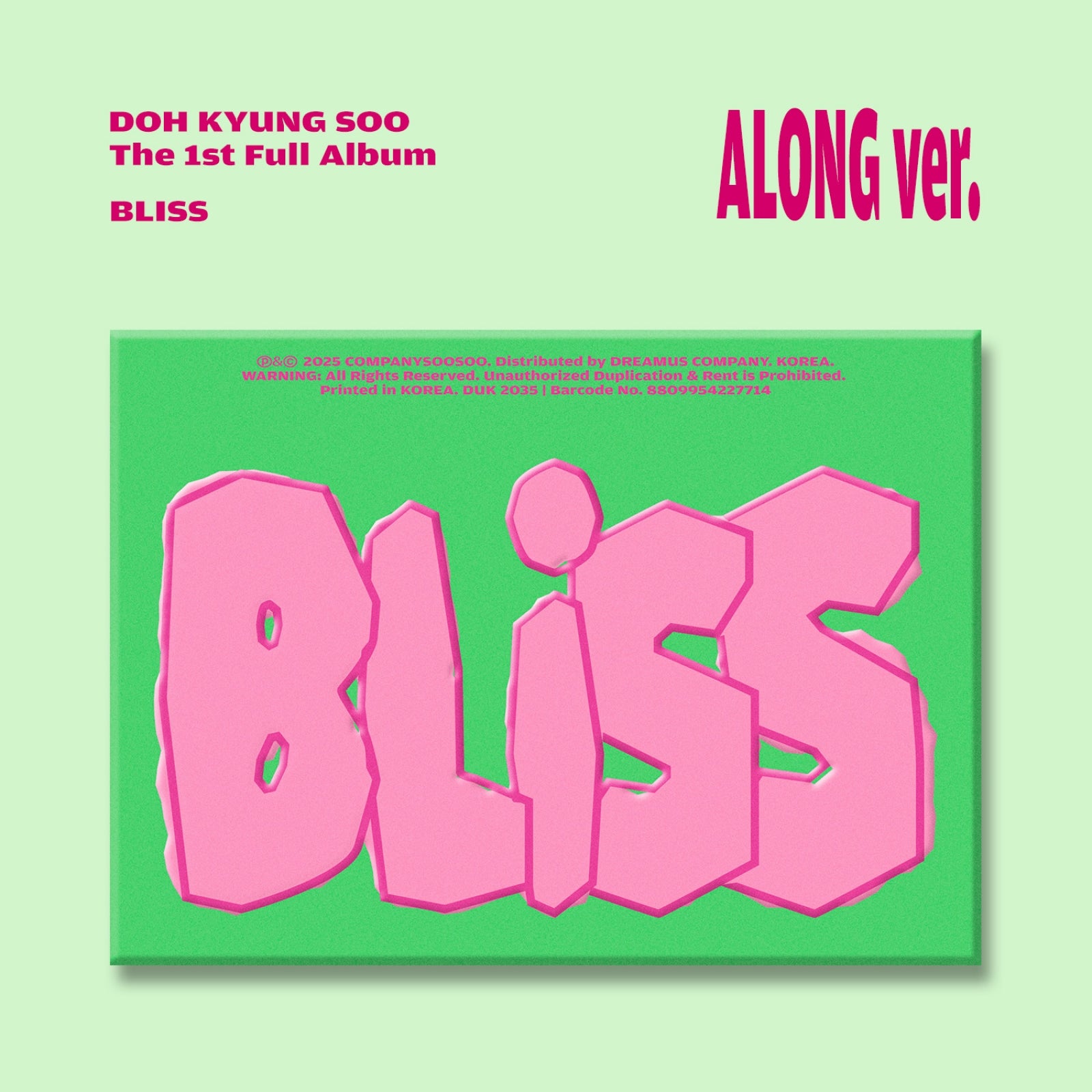 D.O. - BLISS / 1st Full Album (Along Ver.)