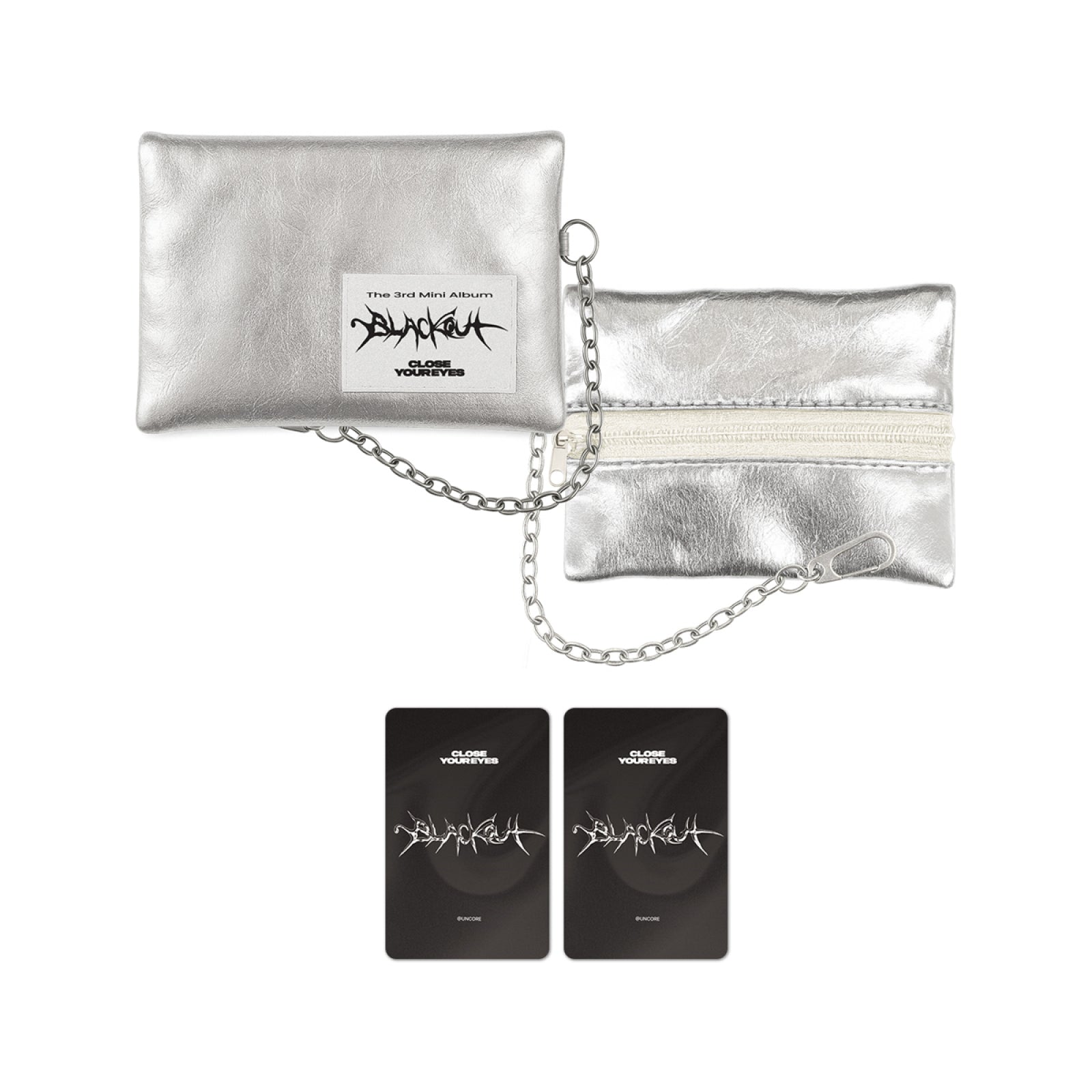 [Pre-order] CLOSE YOUR EYES - 02 [blackout] Mini Pouch / 2025 The 3rd Mini Album [blackout] OFFICIAL MD