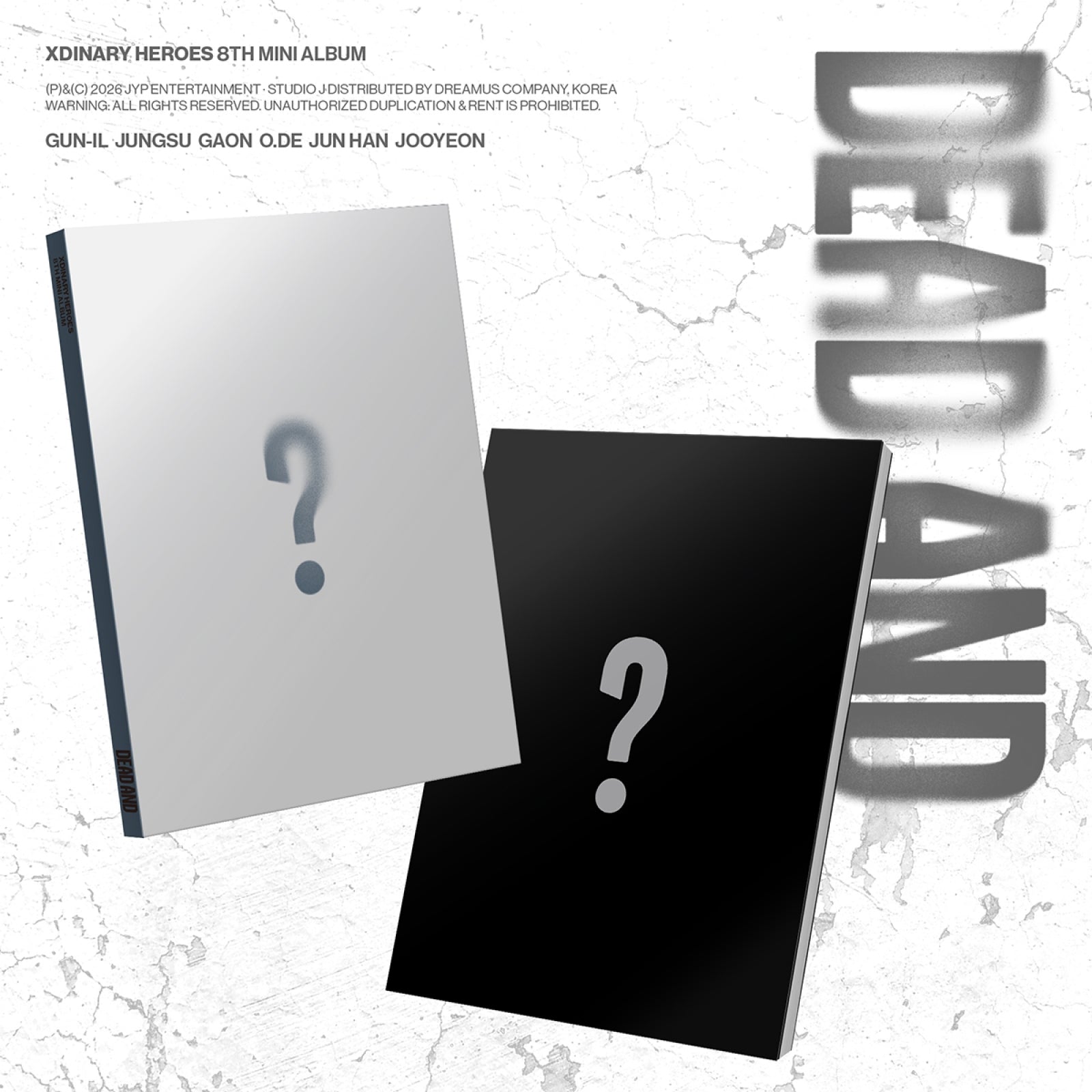 [Pre-order] Xdinary Heroes - DEAD AND / 8th Mini Album - 2