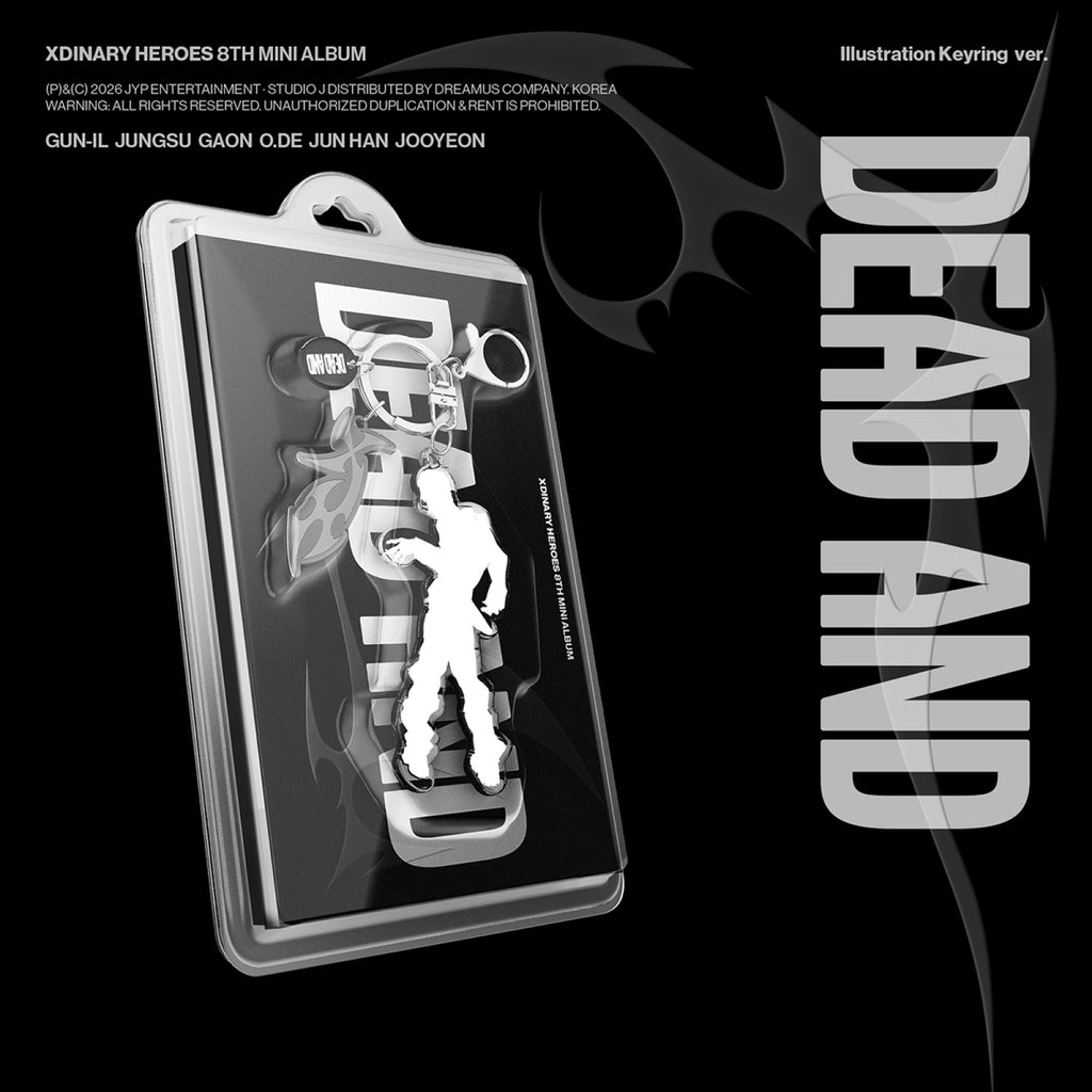 [Pre-order] Xdinary Heroes - DEAD AND / 8th Mini Album (Illustration Keyring ver