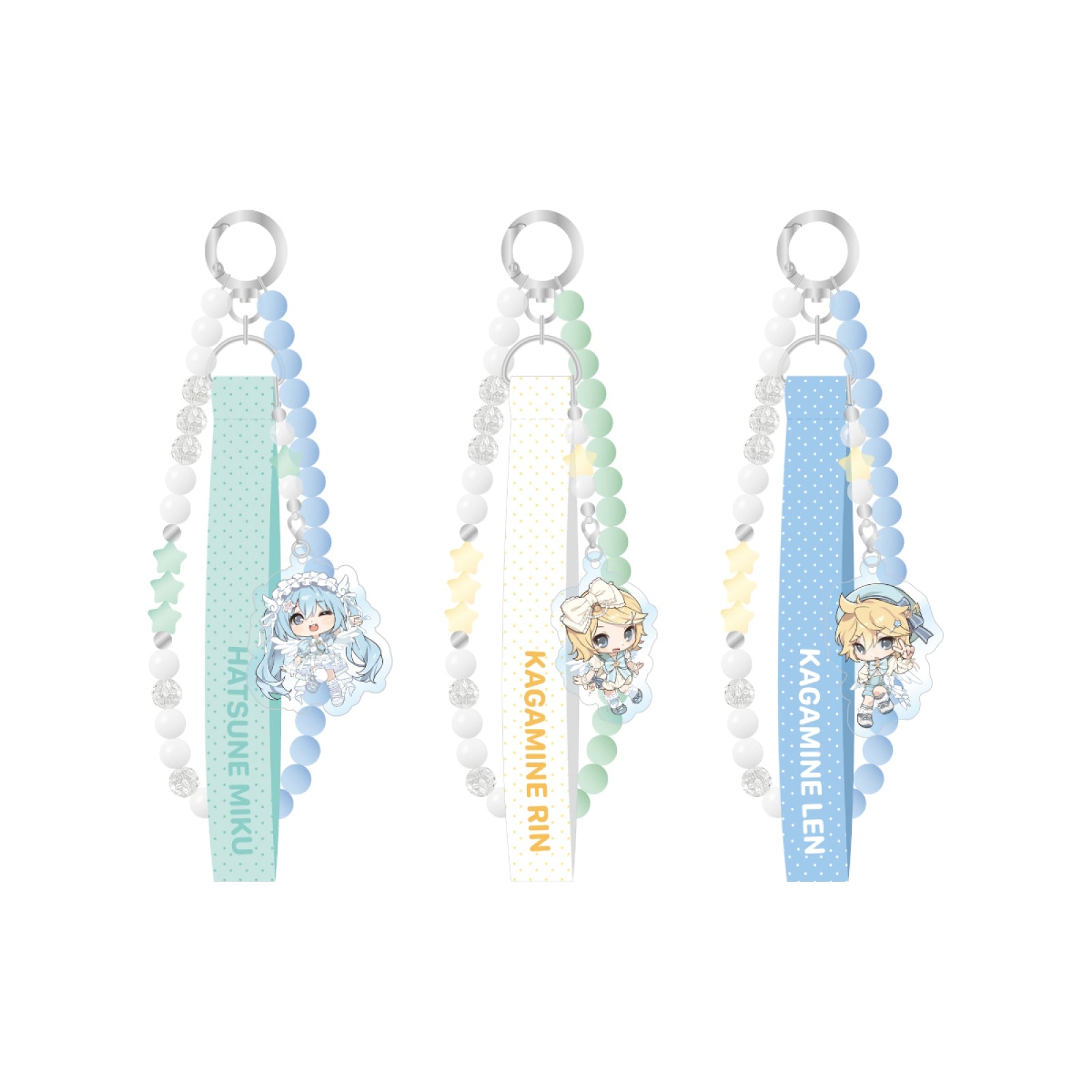 [5/20 Release] MIKU & RIN & LEN - 21 Multi Strap / MIKU & RIN & LEN OFFICIAL POP