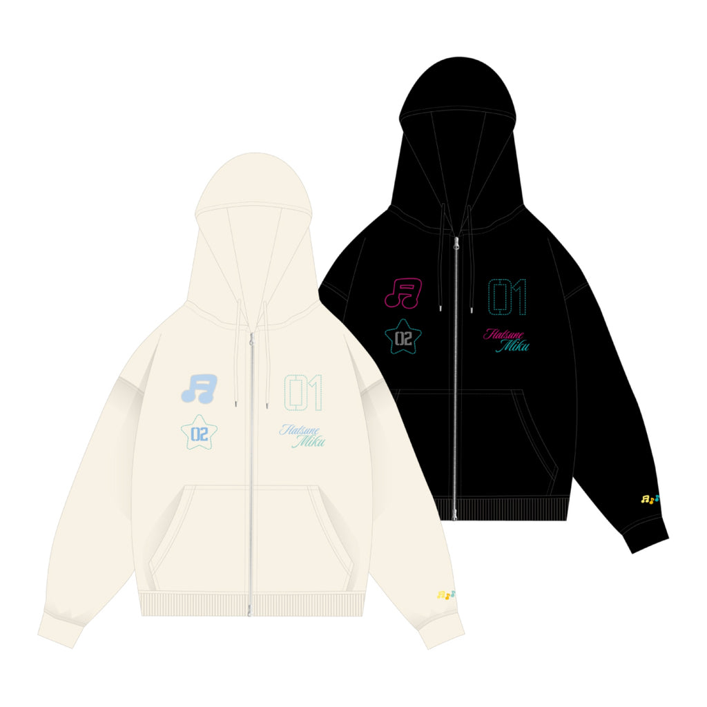 [5/20 Release] MIKU & RIN & LEN - 02 Zip-up Hoodie / MIKU & RIN & LEN OFFICIAL P - 2