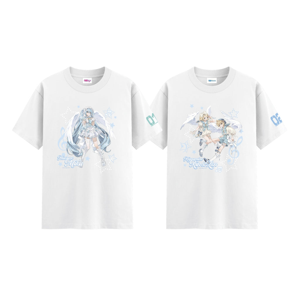 [5/20 Release] MIKU & RIN & LEN - 01 T-shirt / MIKU & RIN & LEN OFFICIAL POP-UP 