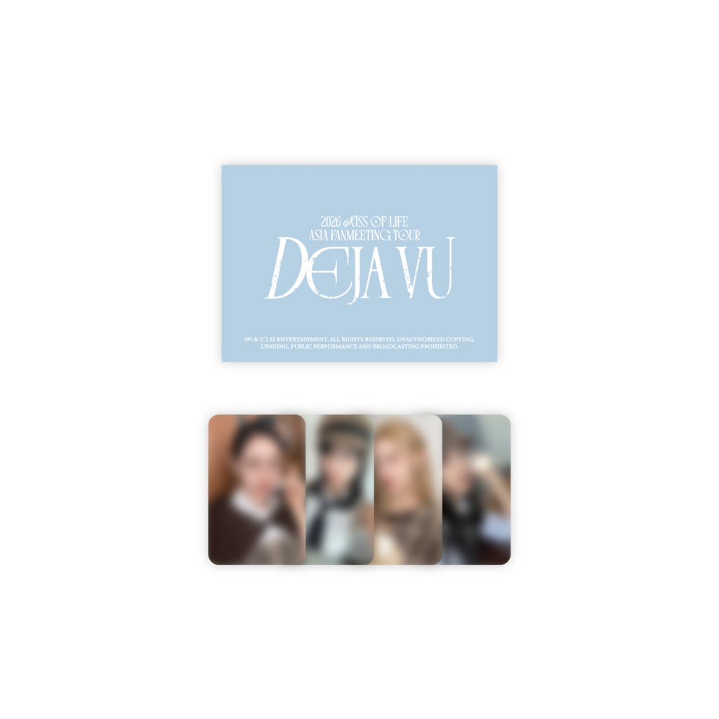 [4/30 출시] KISS OF LIFE - 03 Secret Message Card Set / 2026 KISS OF LIFE ASIA FAN
