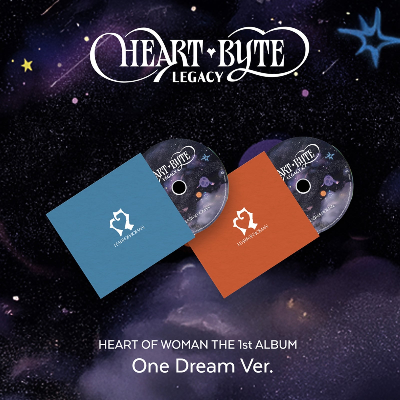 [Pre-order] HEART OF WOMAN - Heart Byte : LEGACY / 1st Full Album (One Dream ver
