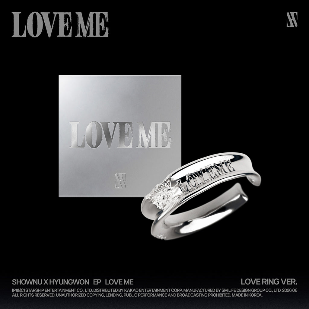 [Pre-order] SHOWNU X HYUNGWON - LOVE ME / EP Album (LOVE RING VER.) (Limited Edi