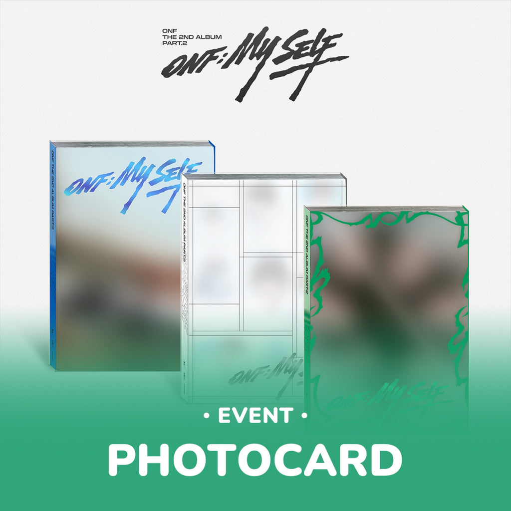 [Pre-order/Event] ONF - The 2nd Album Part.2 [ONF:MY SELF] (PHOTOBOOK Ver.)