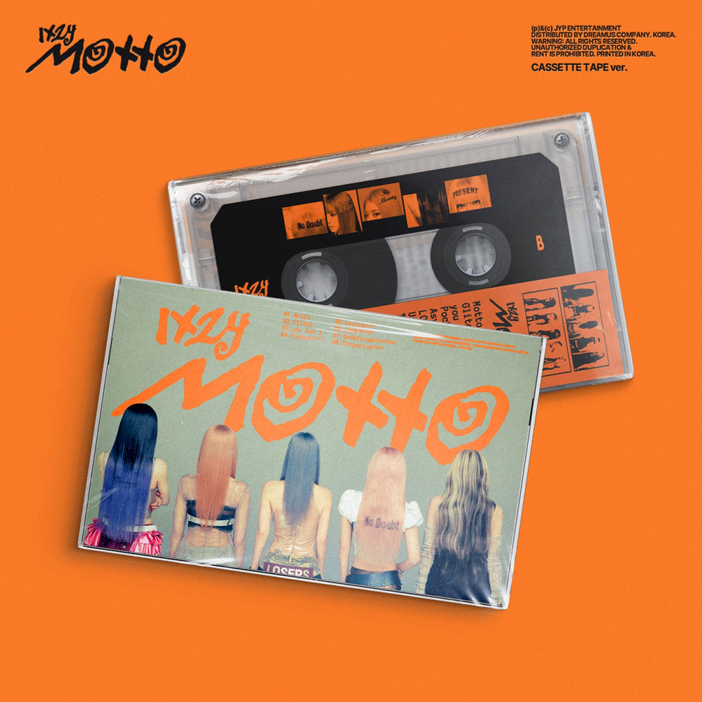 [Pre-order] ITZY - Motto (CASSETTE TAPE Ver.)