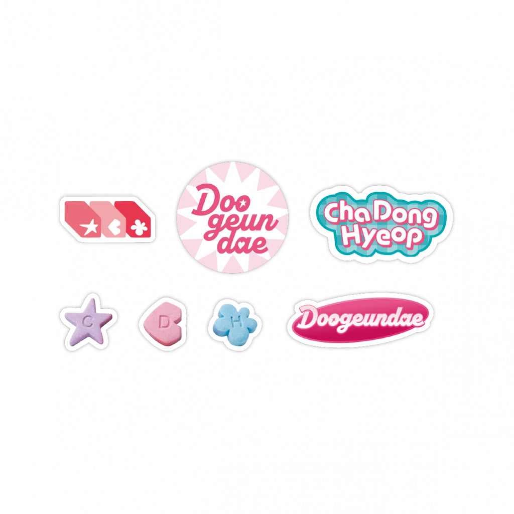 DRIPPIN - 04 Luggage Sticker / [DOOGUNDAE] POP-UP OFFICIAL MD