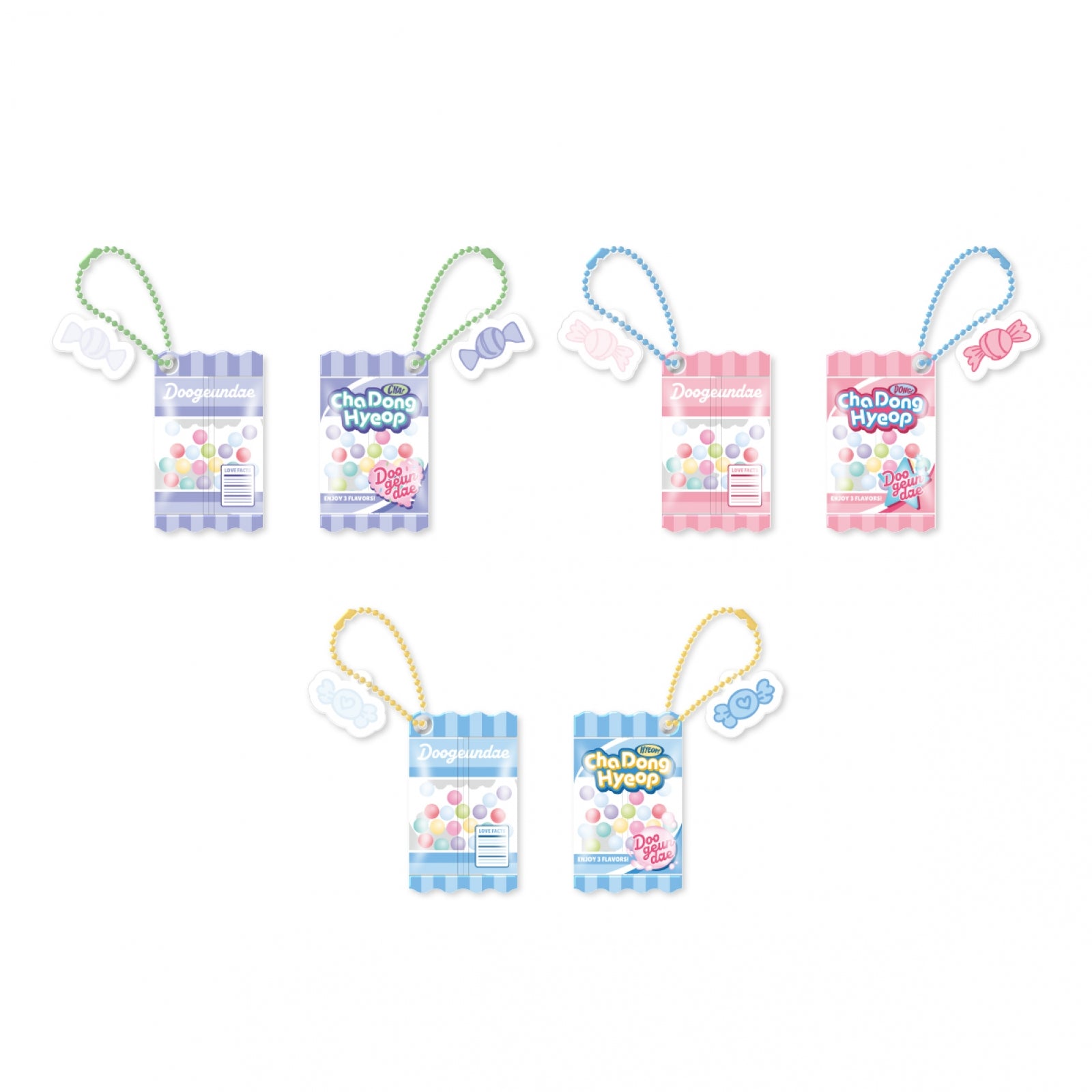 DRIPPIN - 03 Candy Keyring / [THROBBING] POP-UP OFFICIAL MD - 2