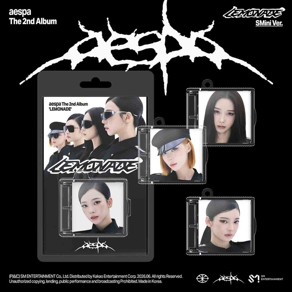[Pre-order] aespa - LEMONADE / 2nd Full Album (SMini Ver.)(Smart Album)