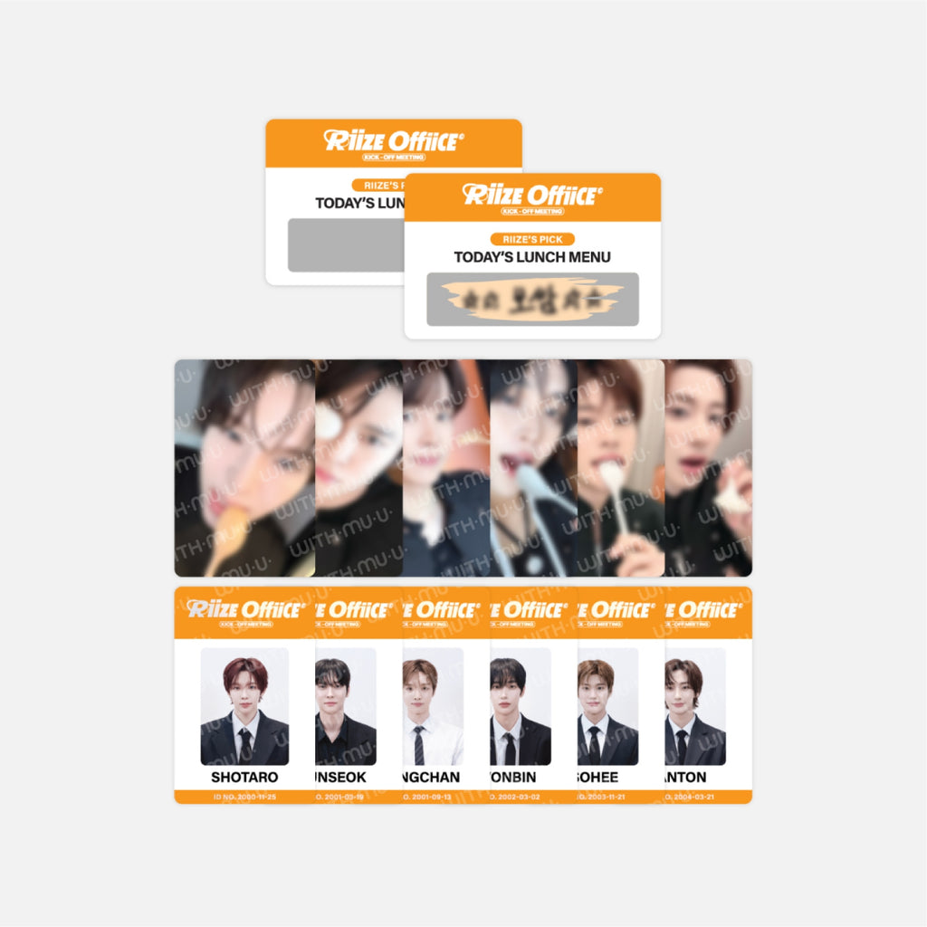 [7/20 Release] RIIZE - 05 Fortune Scratch Card / 2026 RIIZE 1000 DAYS FAN PARTY  - 2