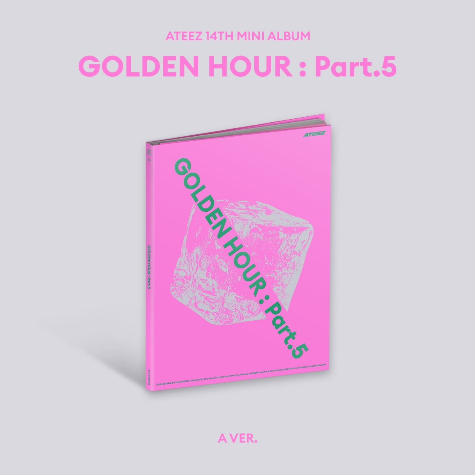 [Pre-order] ATEEZ - GOLDEN HOUR : Part.5 / 14th Mini Album (A Ver.)
