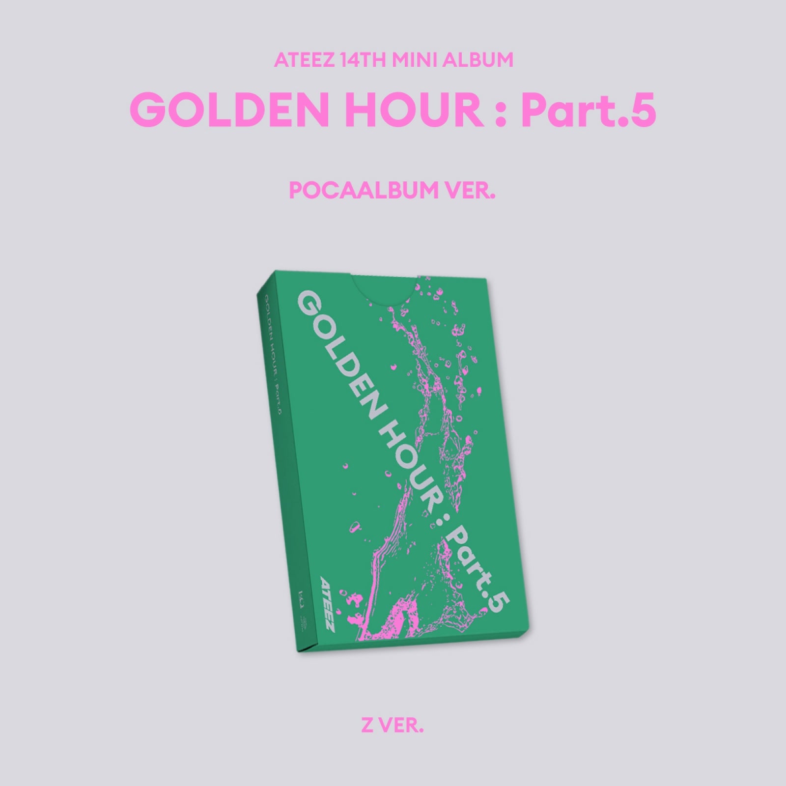 [Pre-order] ATEEZ - GOLDEN HOUR : Part.5 / 14th Mini Album (POCAALBUM) (Z Ver.)
