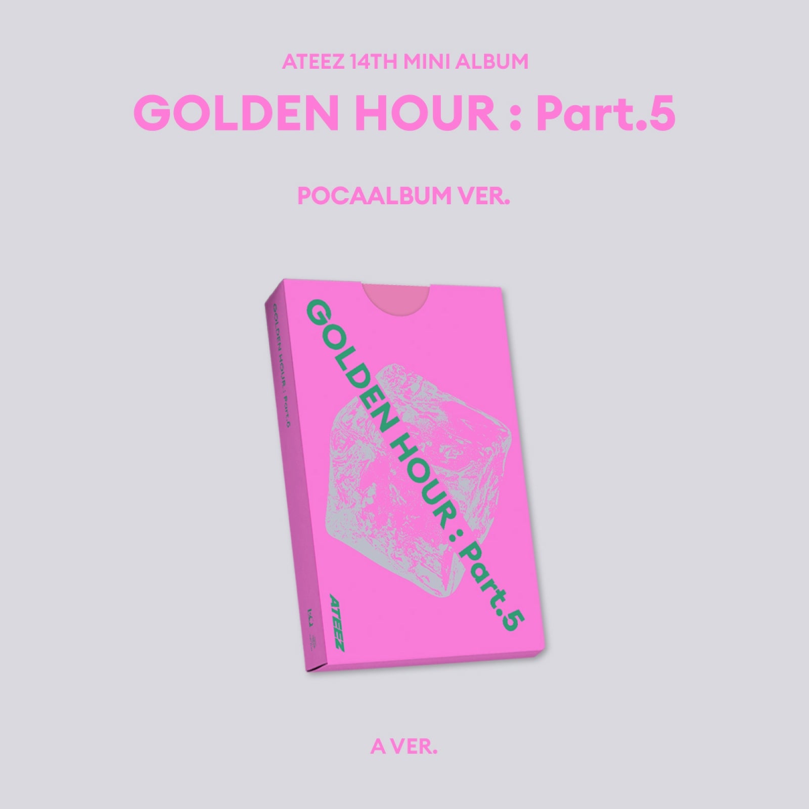 [Pre-order] ATEEZ - GOLDEN HOUR : Part.5 / 14th Mini Album (POCAALBUM) (A Ver.)