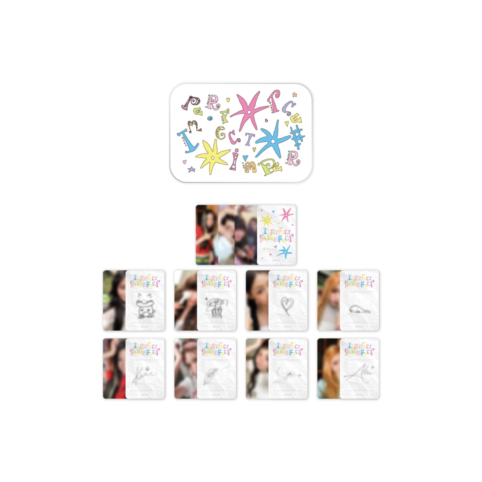 [6/8 Release] FIFTY FIFTY - 05 Tin Case Photocard Set / 2026 FIFTY FIFTY 4th Min