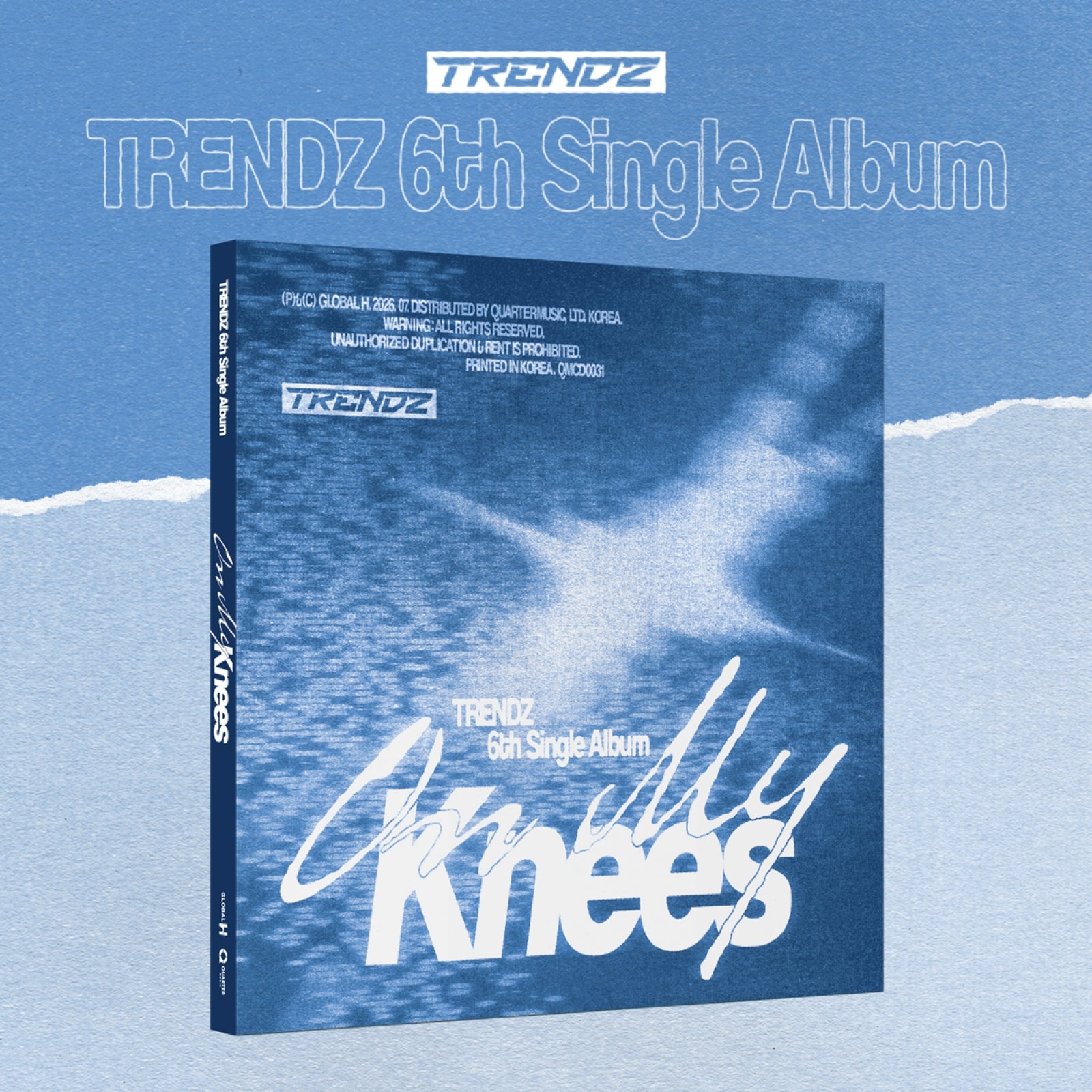 [PRE-ORDER] TRENDZ - On My Knees / 6th Single Album
