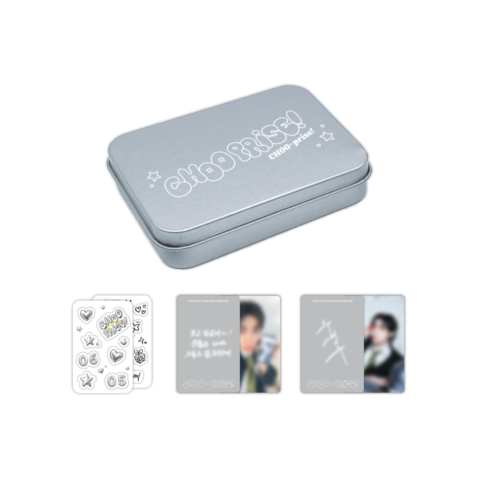 [8/6 Release] CHOO YOUNG WOO - 06 Tin Case Photo Set / 2026 CHOO YOUNG WOO FANME
