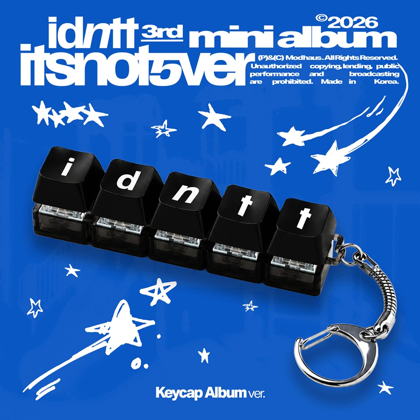 [Pre-order] idntt (IDENTITY) - [itsnotover] / 3rd Mini Album (Keycap Album)