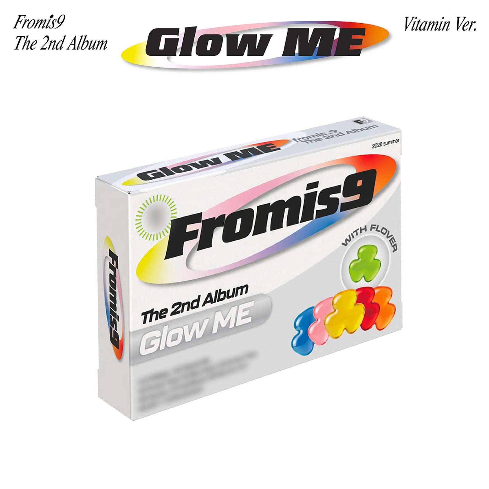 [Pre-order] fromis_9 - Glow ME / 2nd Full Album (Vitamin Ver.)