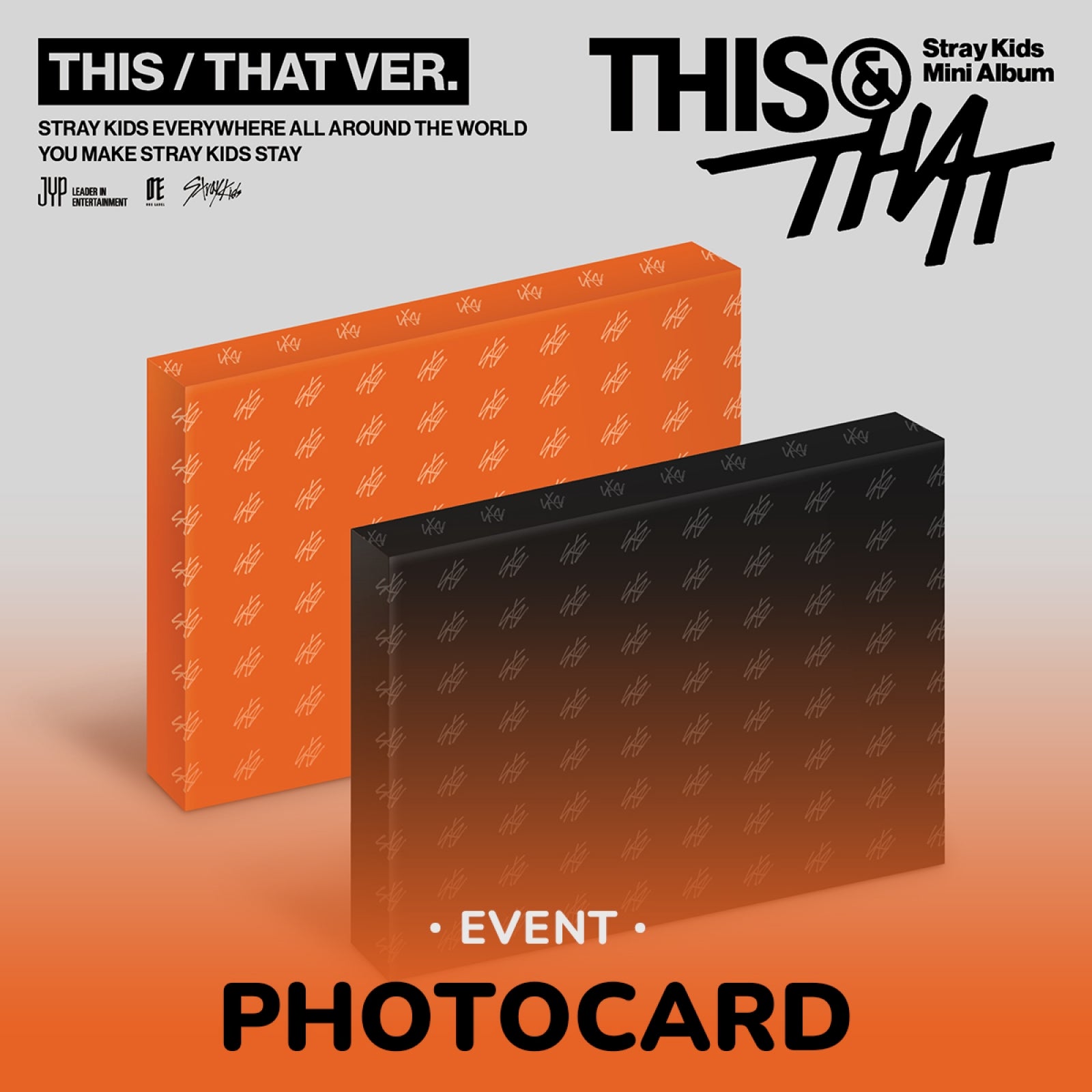 [Pre-order/Event] Stray Kids - THIS & THAT / Mini Album (THIS VER., THAT VER.)