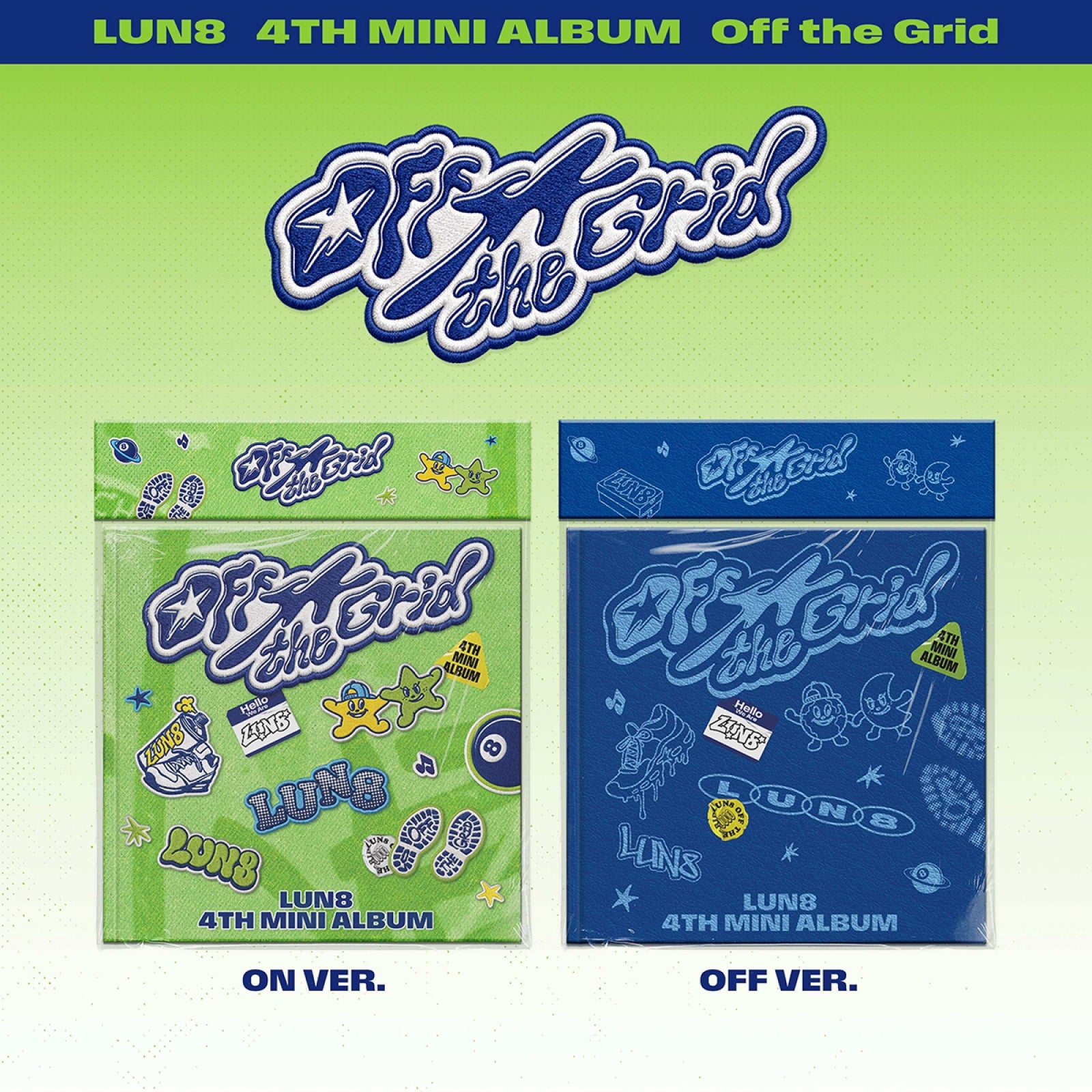 [Pre-order] LUNATE - Off the Grid / 4th Mini Album (ON Ver. / OFF Ver.)