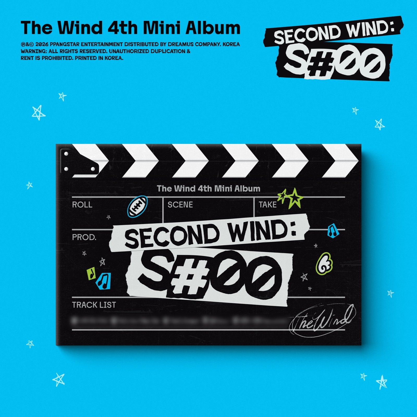 [Pre-order] THE WIND - Second wind : S#00 / 4th Mini Album (Photobook Ver.)
