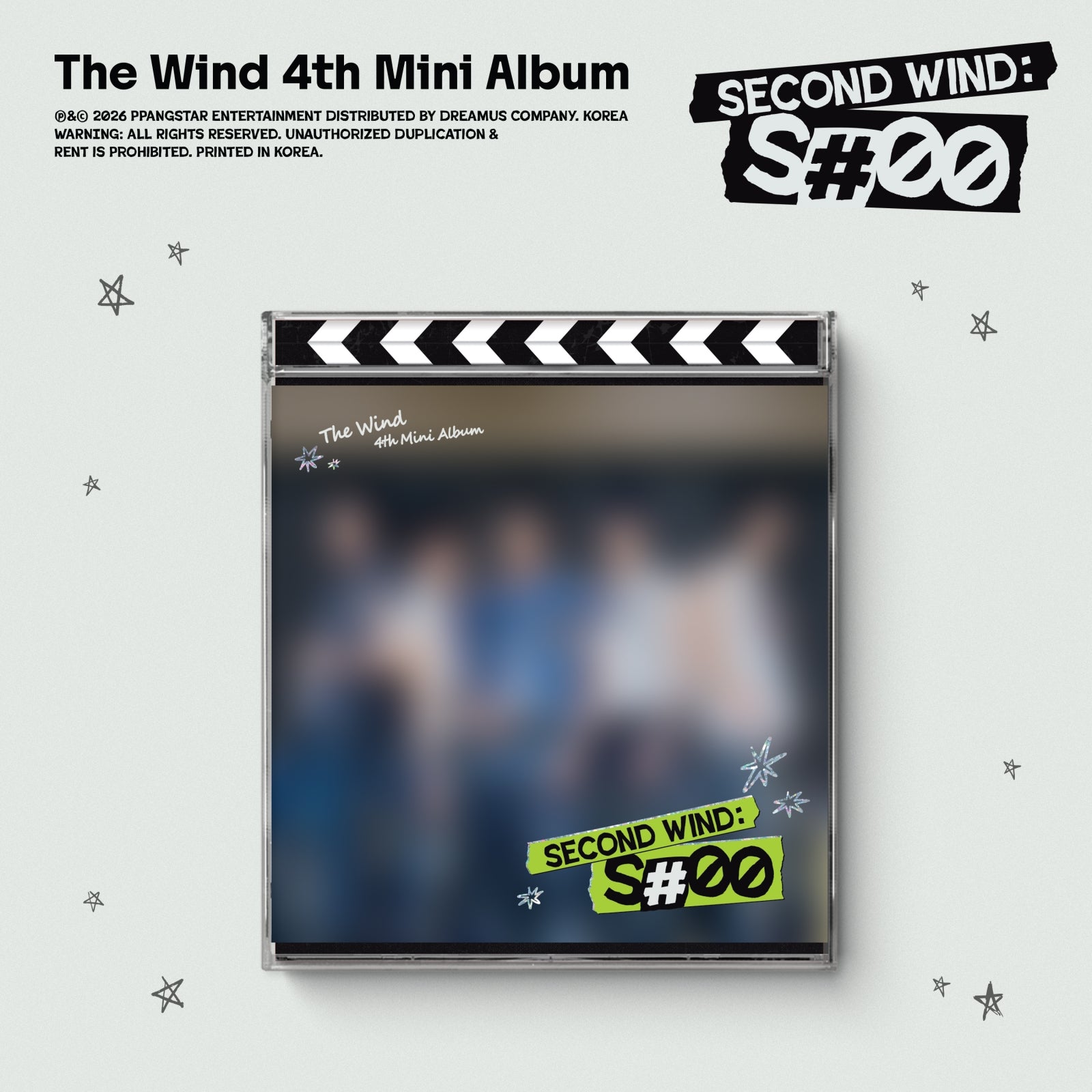 [Pre-order] THE WIND - Second wind : S#00 / 4th Mini Album (Jewel Case Ver.)