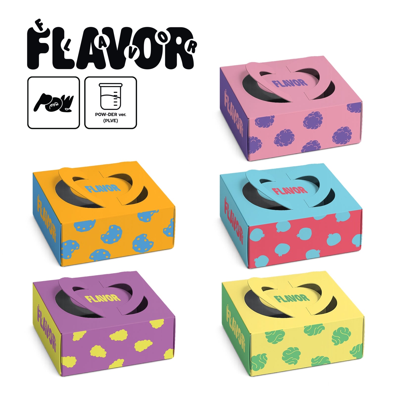 [Pre-order] POW - FLAVOR / Single Album (POW-DER Ver.)