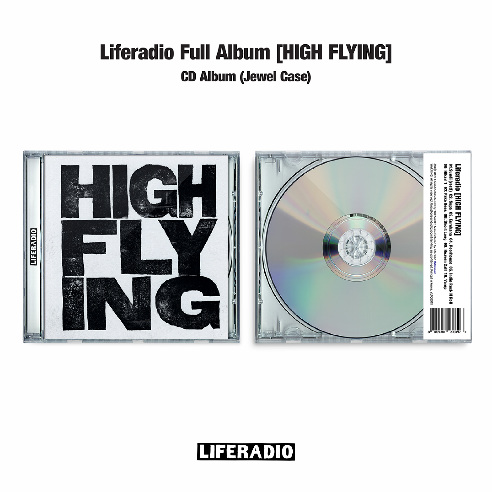 [Pre-order] Life Radio - High Flying / Full Album (Jewel Case)