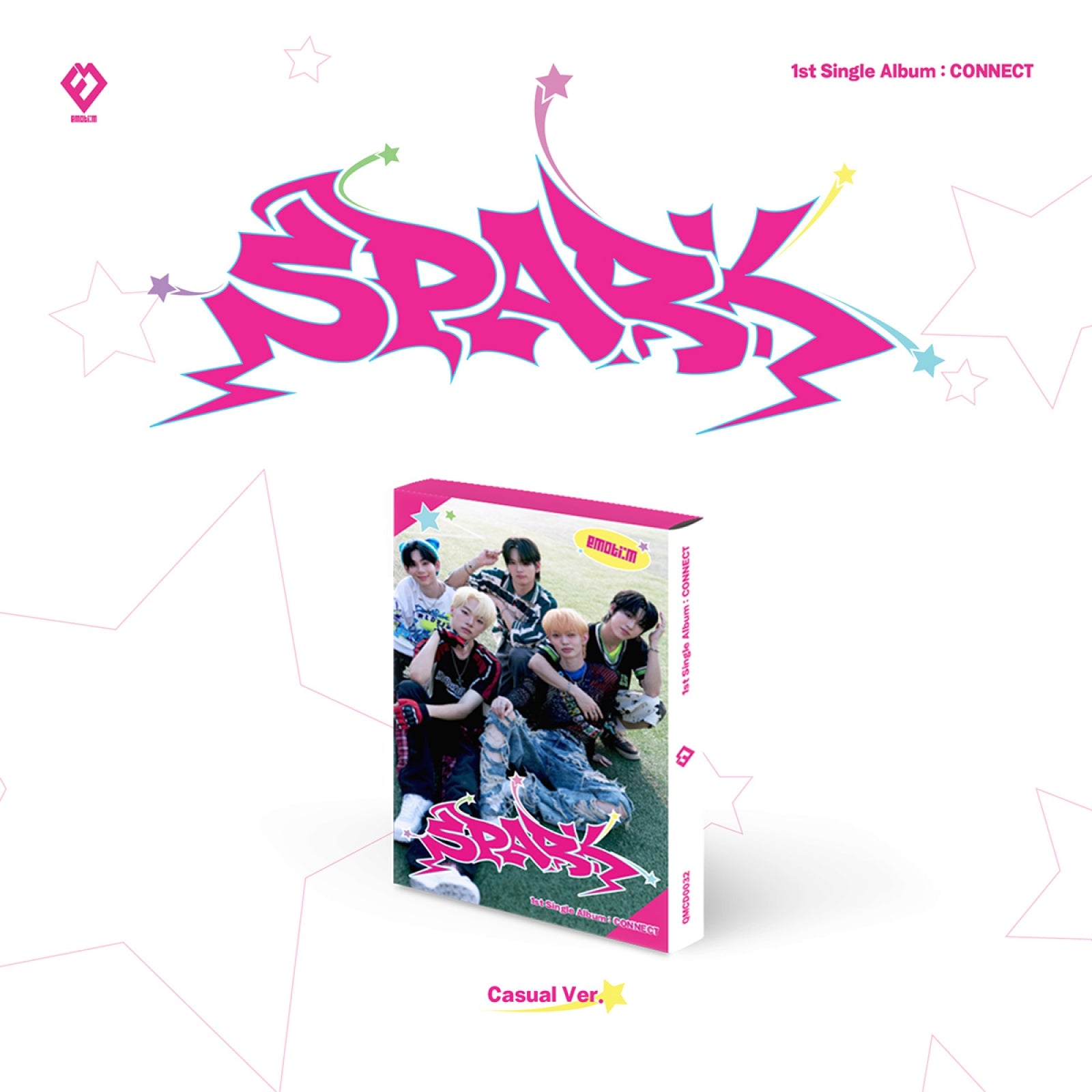 [Pre-order] EMOTI:M - CONNECT / 1st Single Album (Casual Ver.)