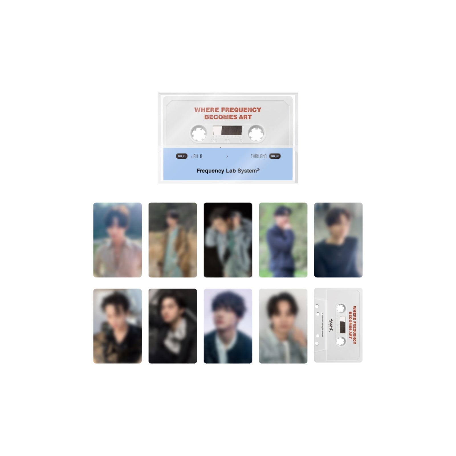 [9/2 Release] JAY B - 10 Cassette Tape Photo Set / JAY B 3rd MINI ALBUM [TR.EE] 