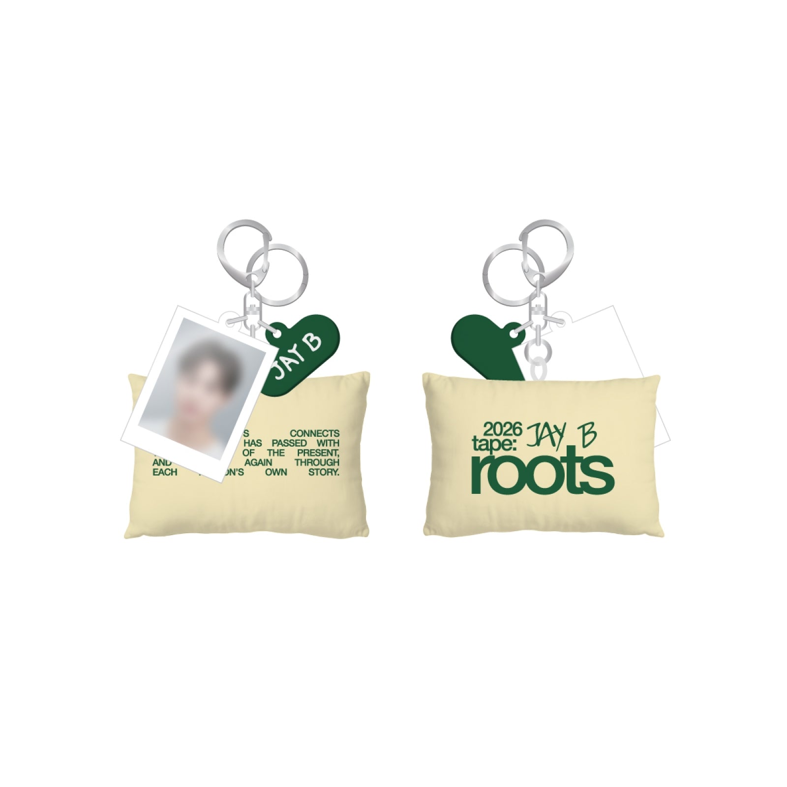 [9/2 Release] JAY B - 09 Cushion Keyring / 2026 JAY B tape: roots seoul OFFICIAL