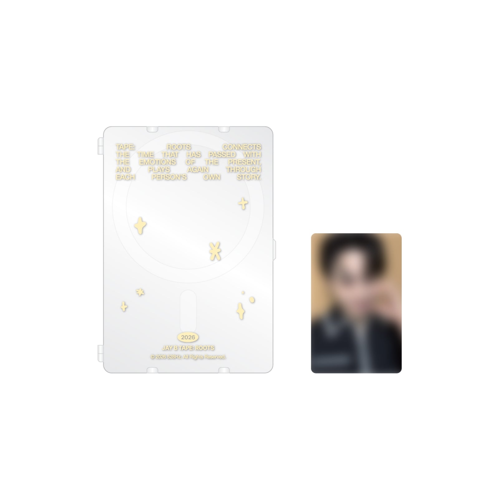 [9/2 Release] JAY B - 08 Magnetic Card Case Set / 2026 JAY B tape: roots seoul O