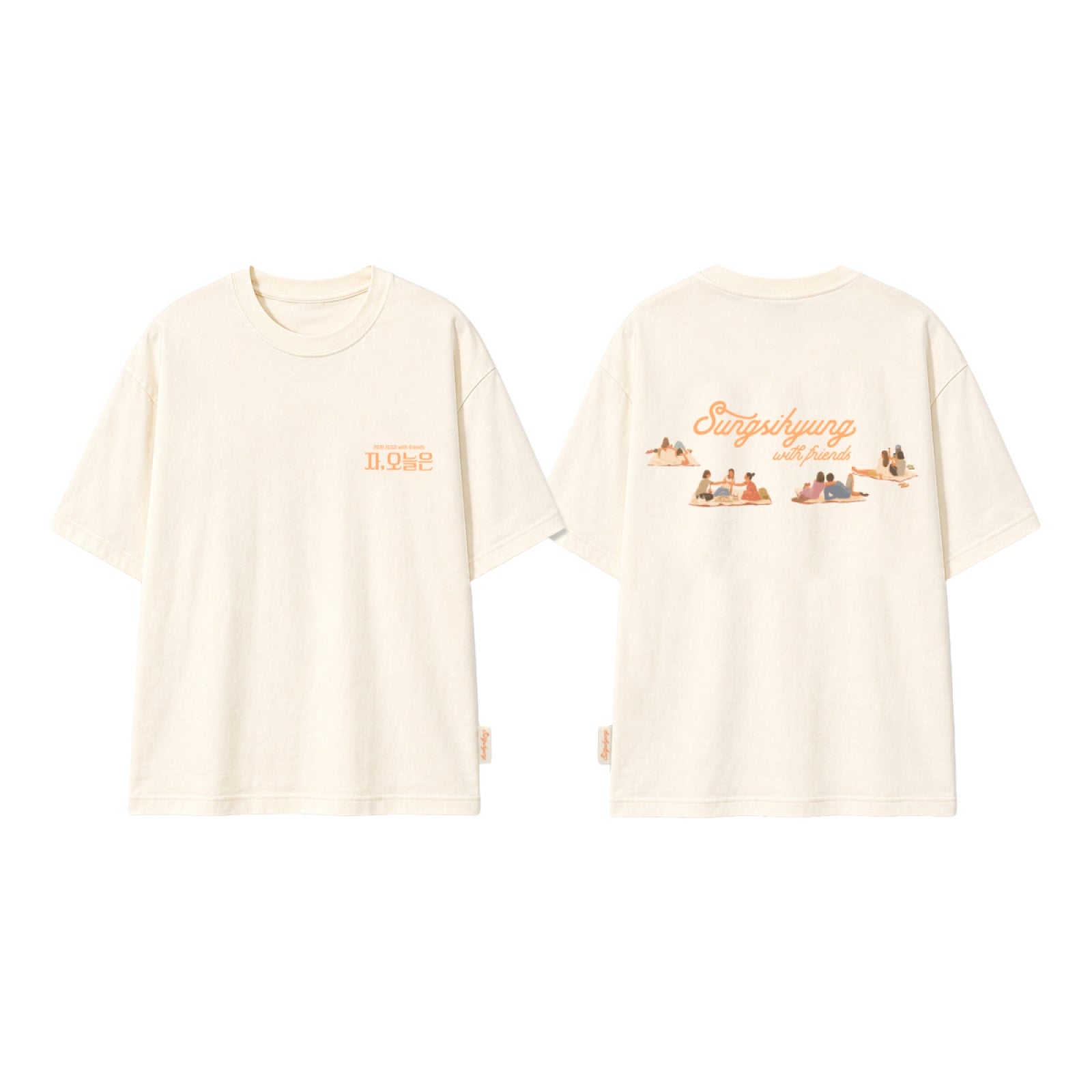 [8/31 Release] Sung Si Kyung - 01 T-Shirt / 2026 Sung Si Kyung with friends [Ja,