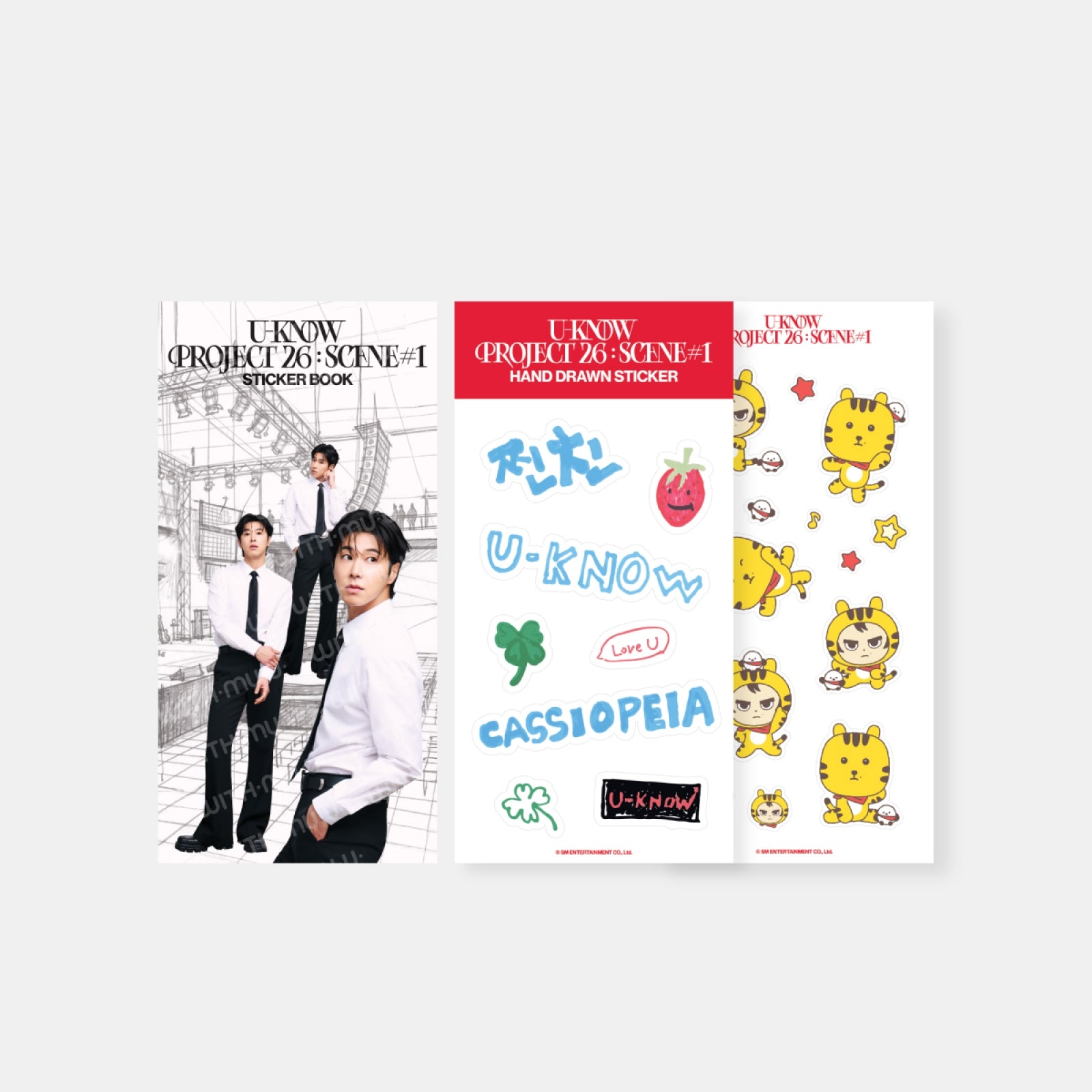 [9/15 Release] U-KNOW - 06 Sticker Book / 2026 U-KNOW [PROJECT 26 : SCENE#1] in 