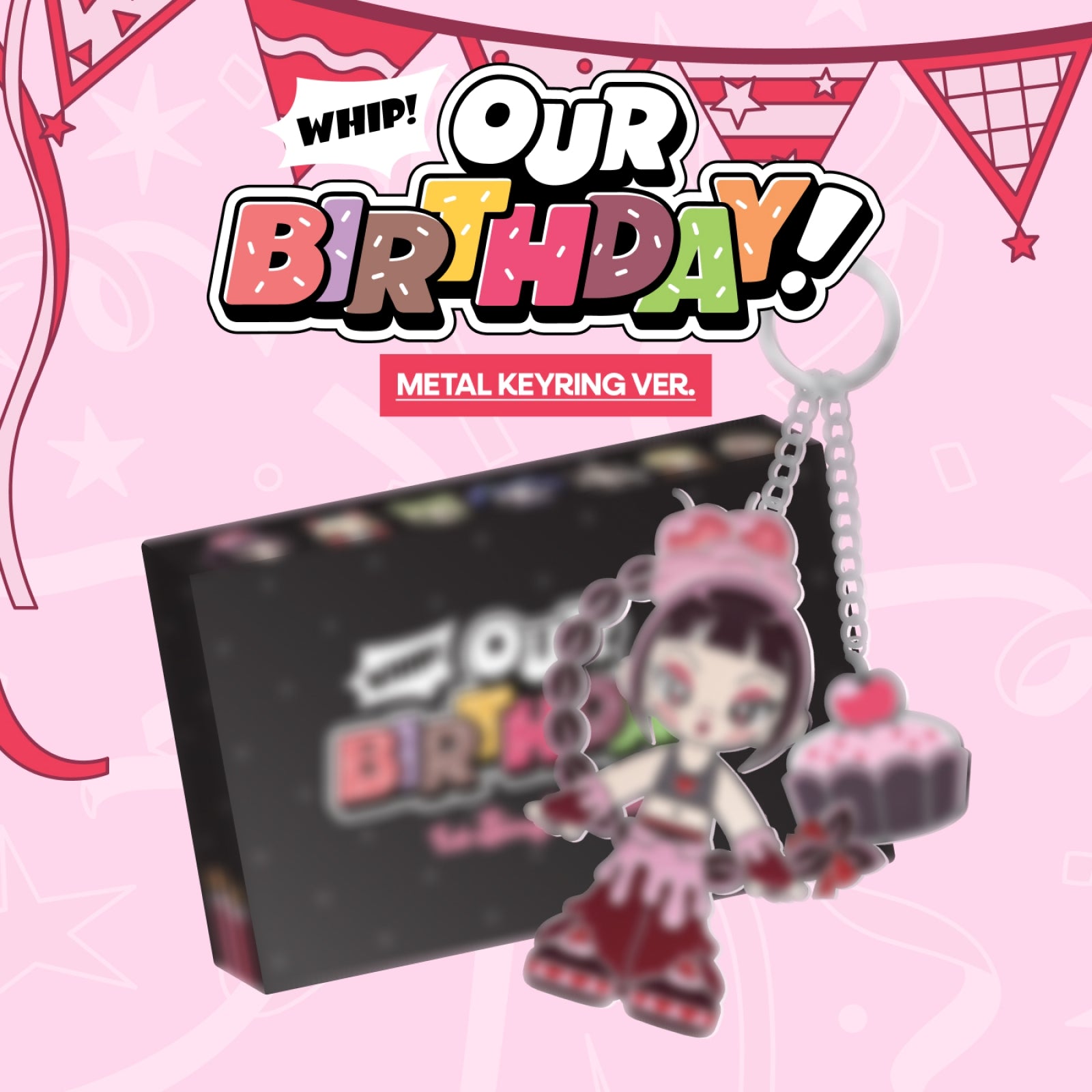[Pre-order] Our Birthday - Our Birthday / 1st Single Album (METAL KEYRING VER.)