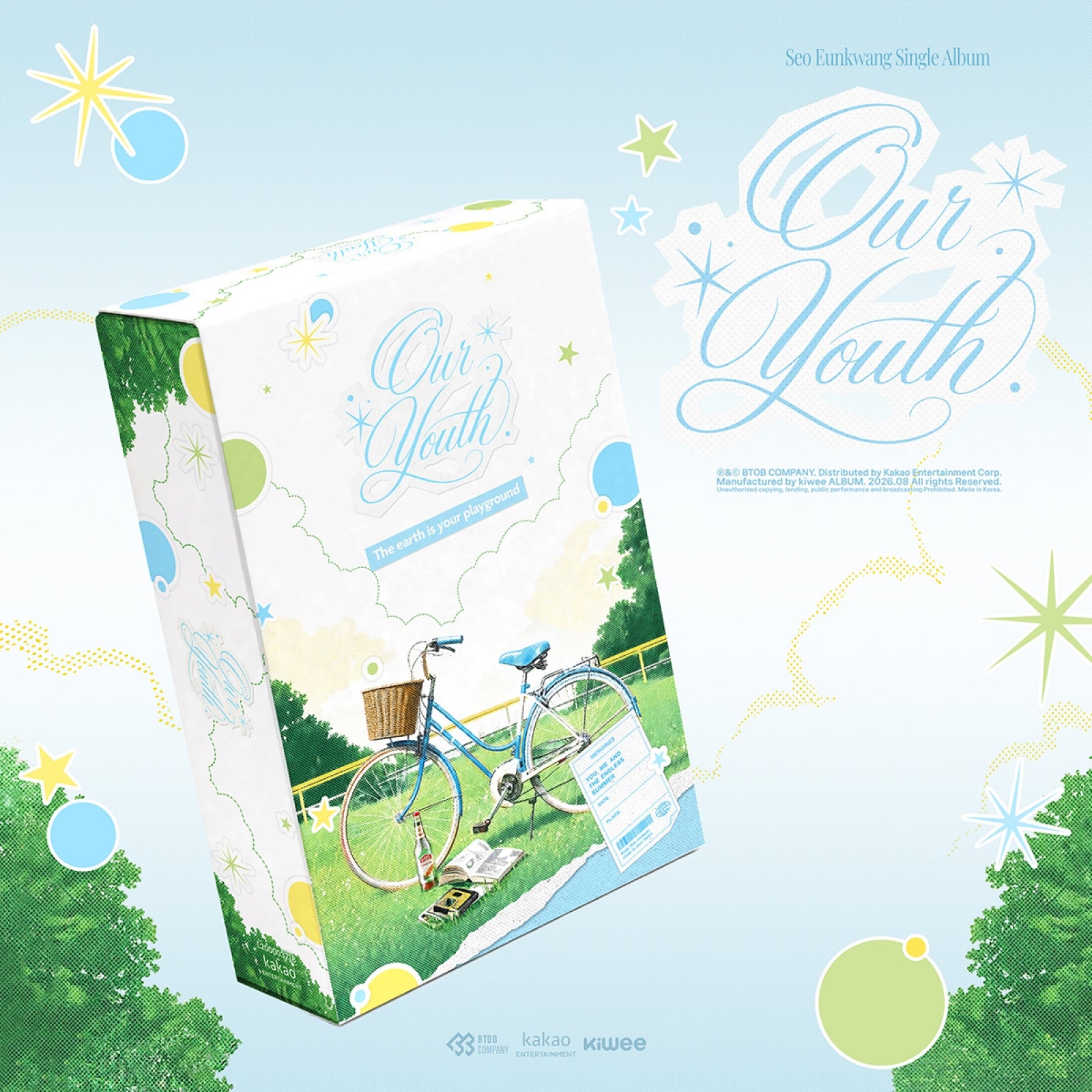 [Pre-order] SEO EUNKWANG - OUR YOUTH / 1st Single Album