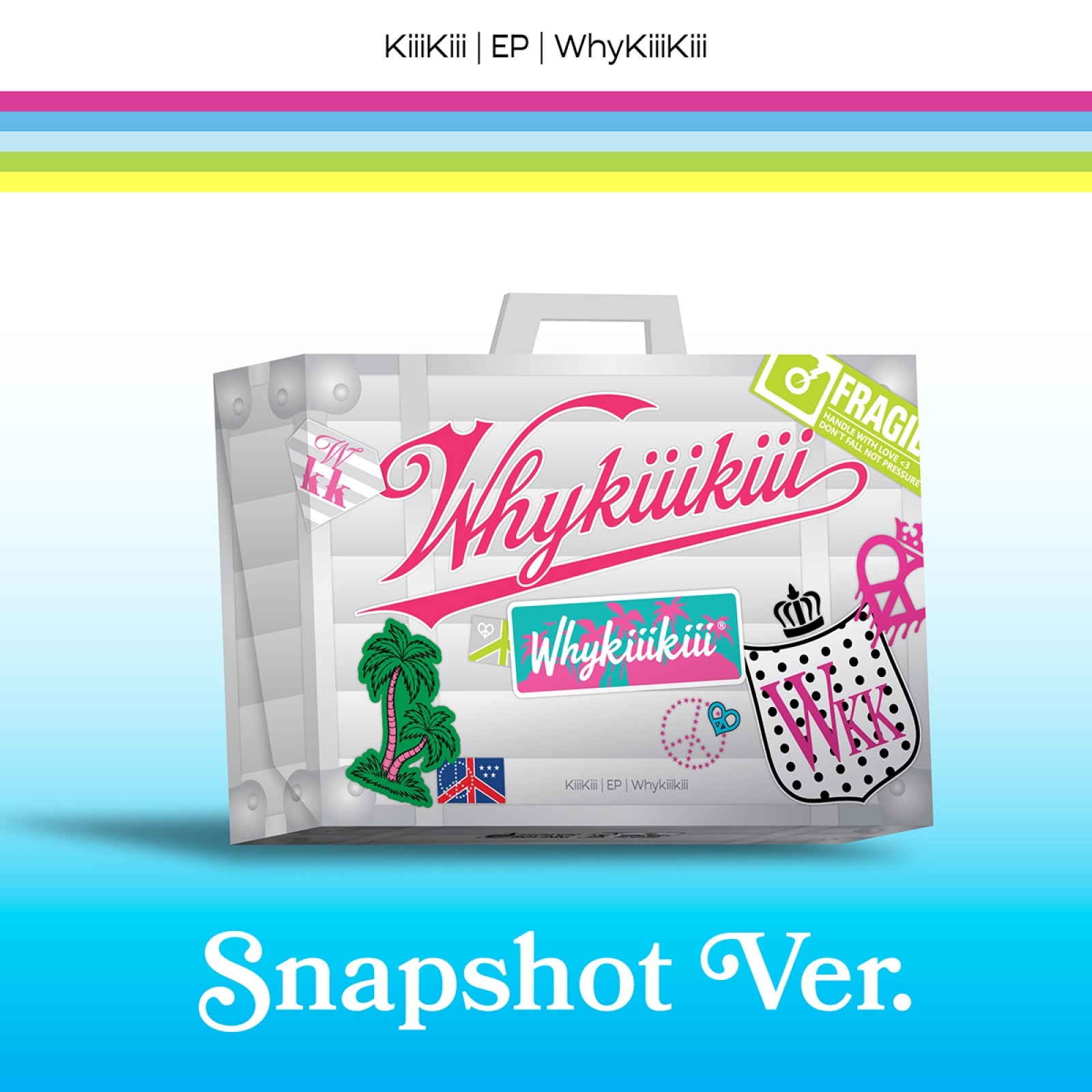 [Pre-order] KiKi - WhyKiiiKiii / 3rd EP Album (SNAPSHOT VER.)(Limited Edition)