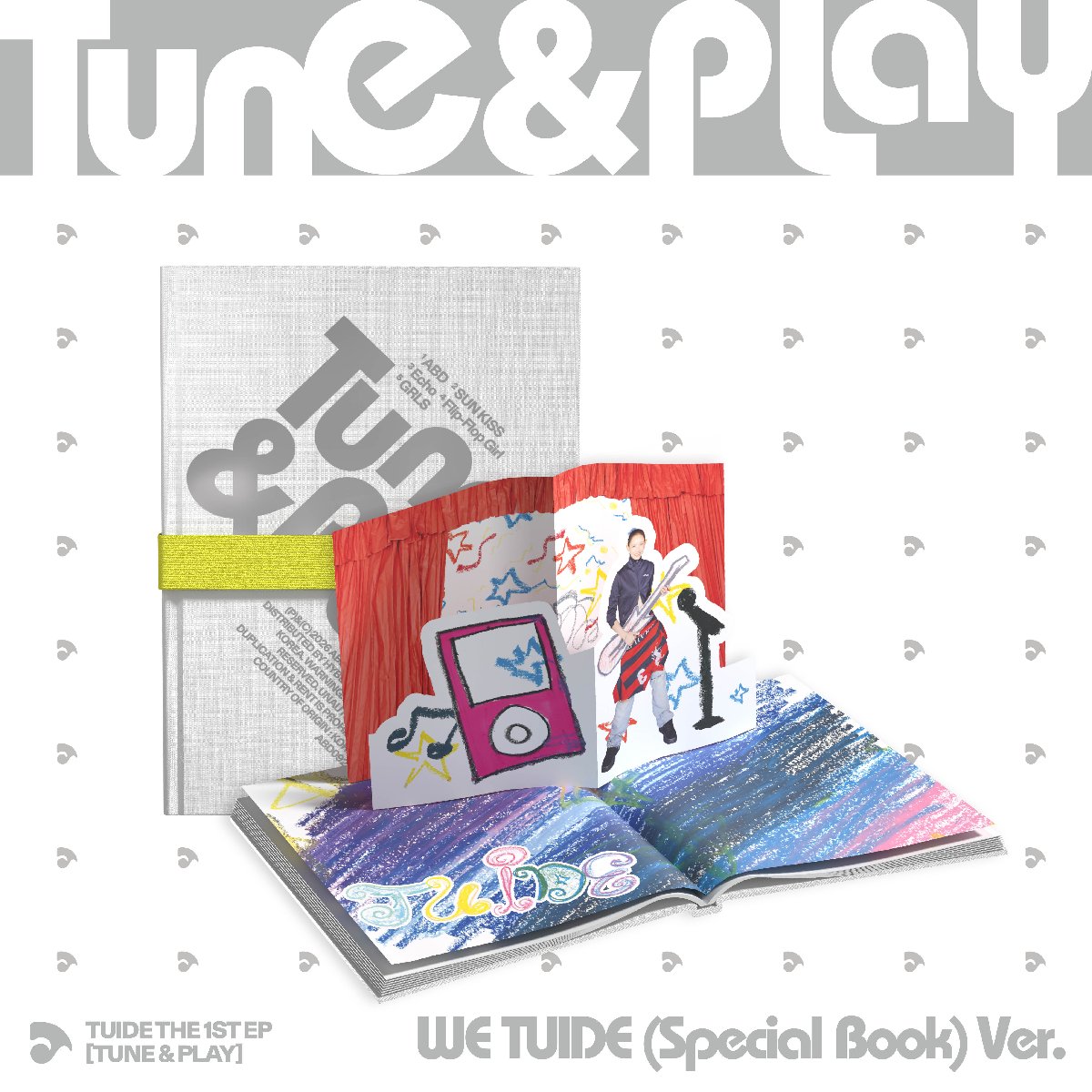 [Pre-order] TUIDE - TUNE & PLAY / 1st EP (Special Book ver.)