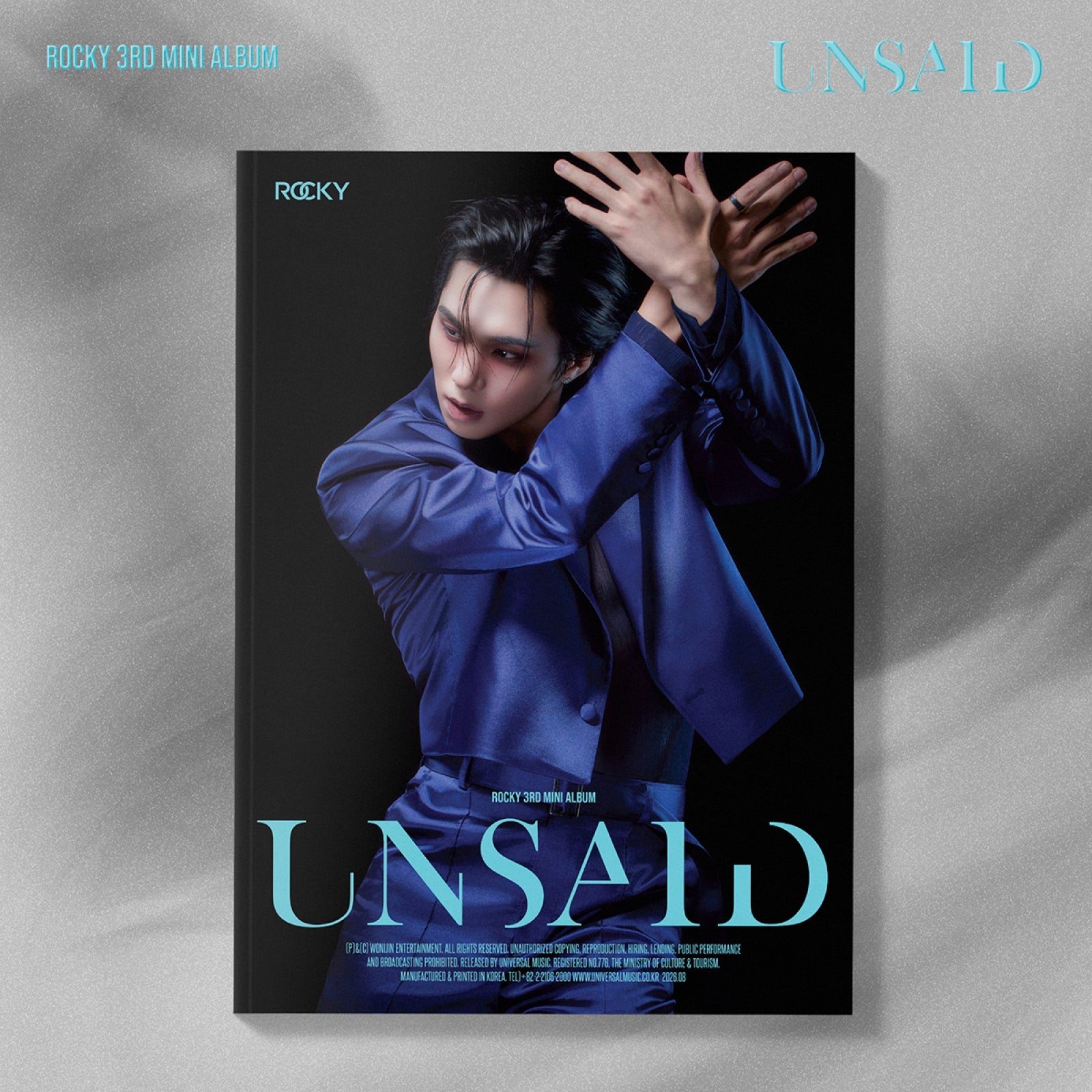 [Pre-order] LUCKY - UNSAID / 3rd Mini Album (VEIL ver.)