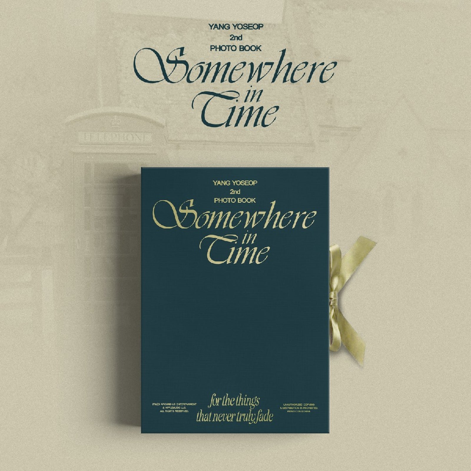 [Pre-order] YANG YOSEOB - 2nd PHOTO BOOK [Somewhere in Time]