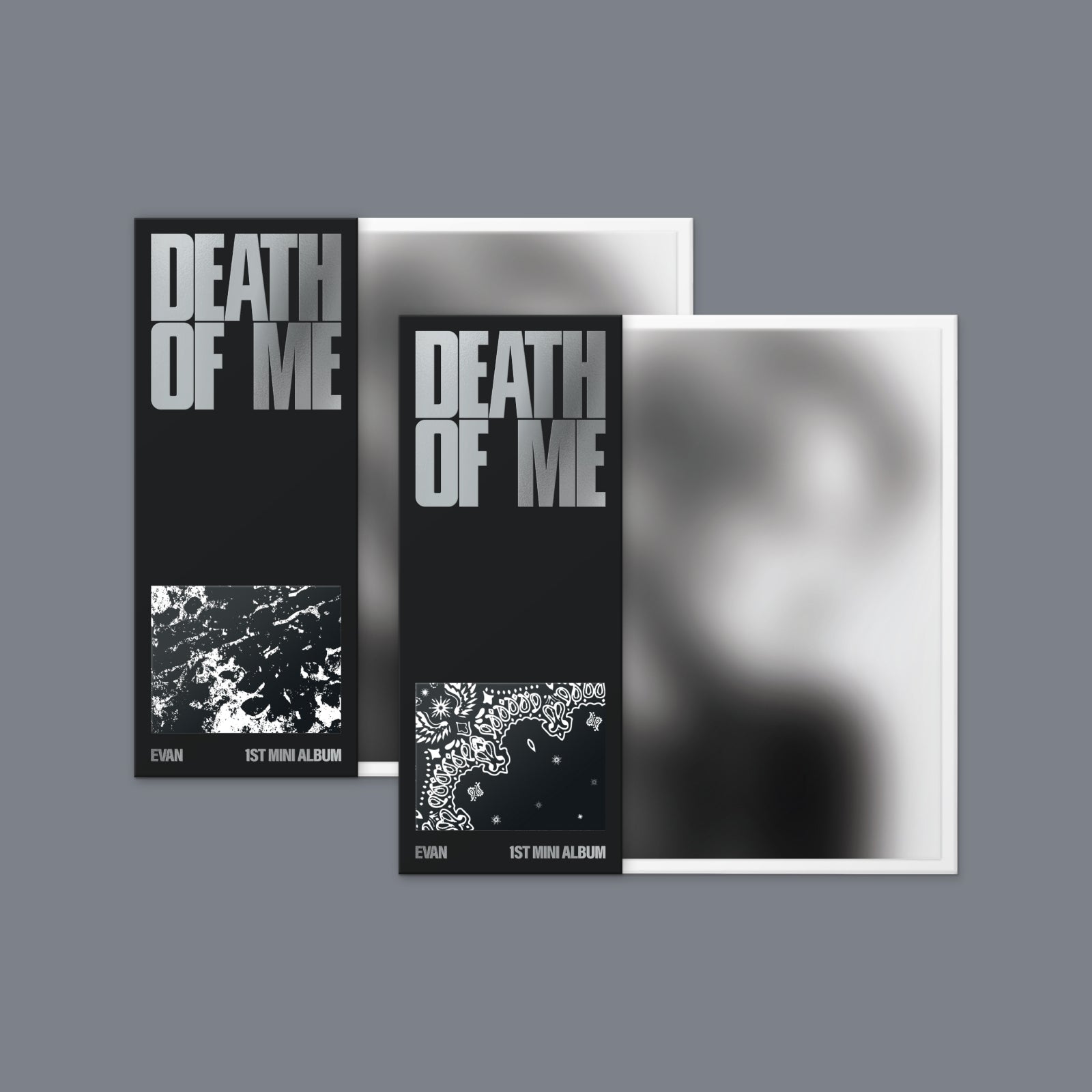 [Pre-order] EVAN - DEATH OF ME / 1st Mini Album (BANDANA A Ver. / BANDANA B Ver.