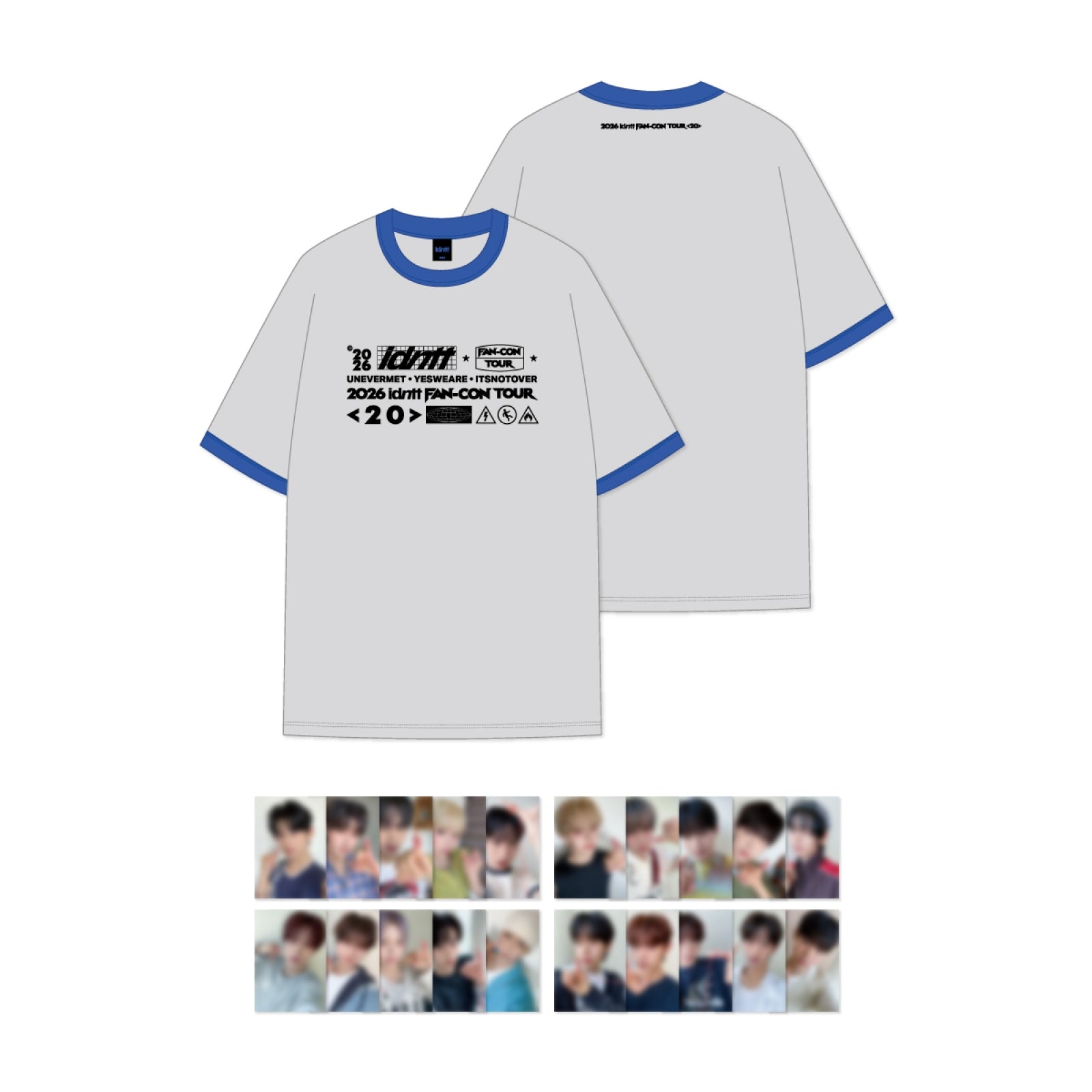 idntt (아이덴티티) - 01 T-Shirt / 2026 idntt FAN-CON TOUR [20] in SEOUL OFFICIAL MD