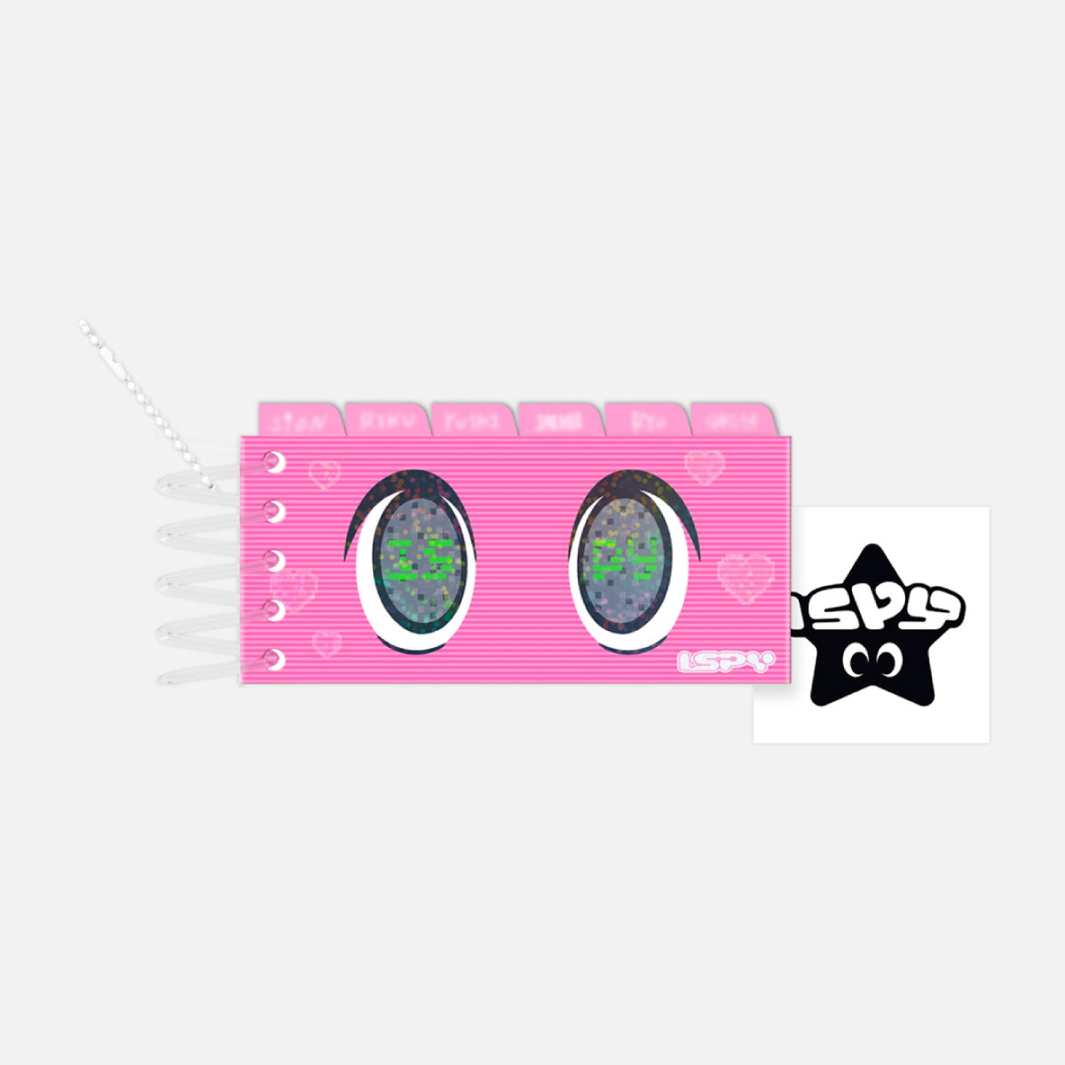 [1/5 Release] NCT WISH - 19 Photo Binder Keyring Set / 2026 NCT WISH The 4th Min