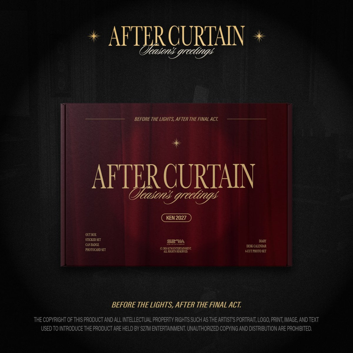 [Pre-order] KEN - 2027 Season's Greetings [AFTER CURTAIN]